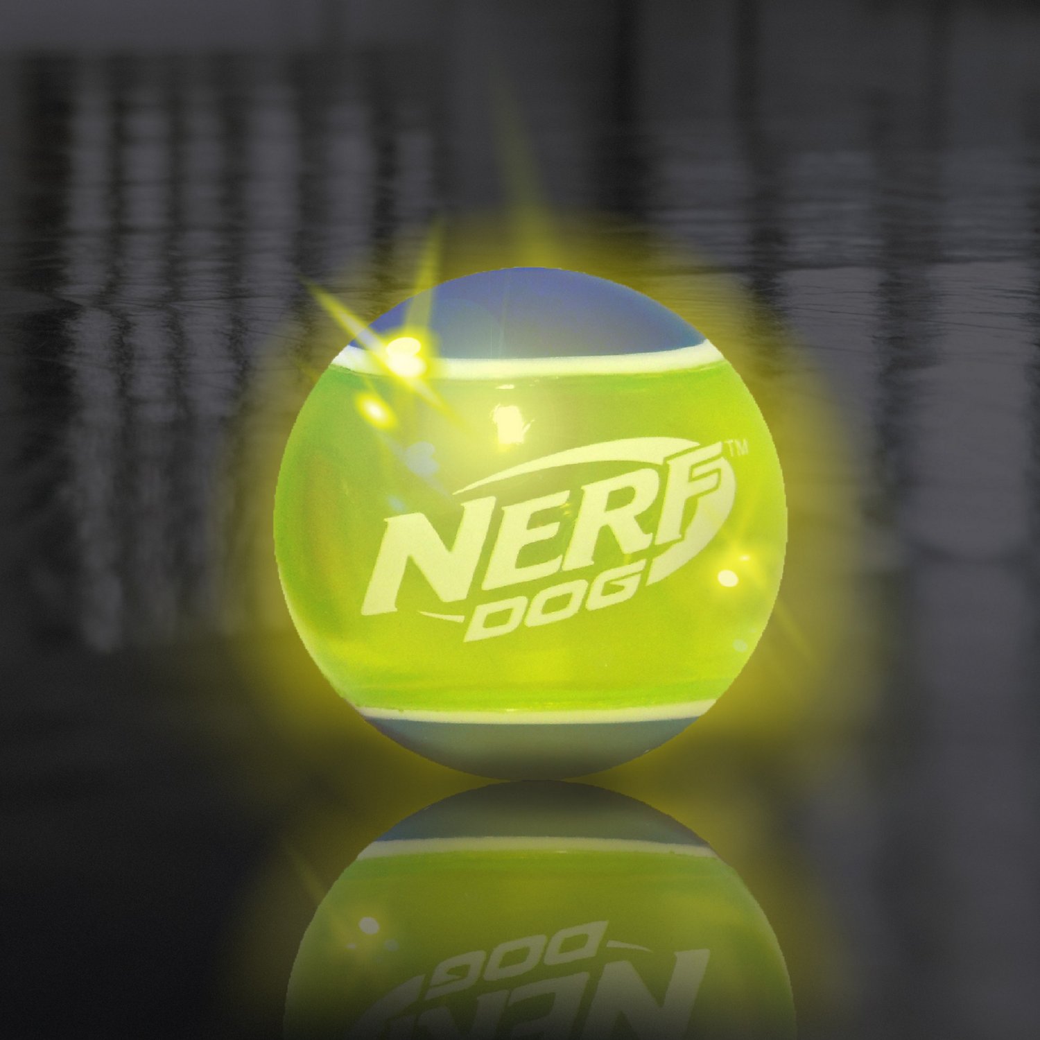 NERF TPR LED 2.5 in Dog Tennis Balls 2-Pack                                                                                      - view number 5