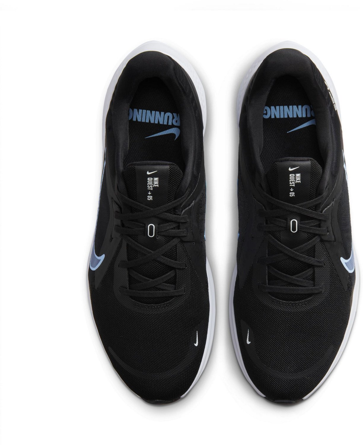 Running quest trainers black and white sales