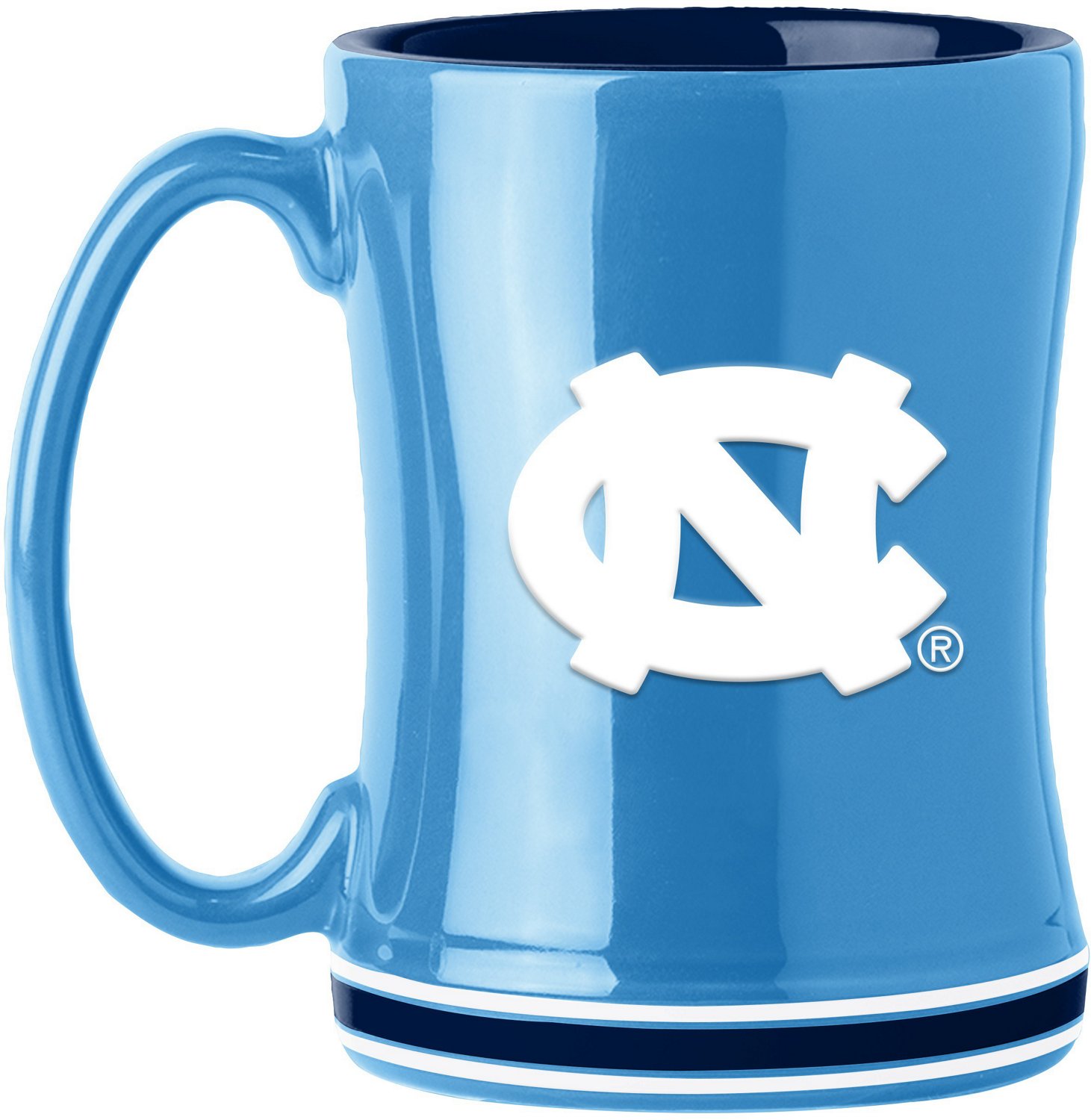 Logo Brands University of North Carolina 14 oz Relief Mug - view number 1