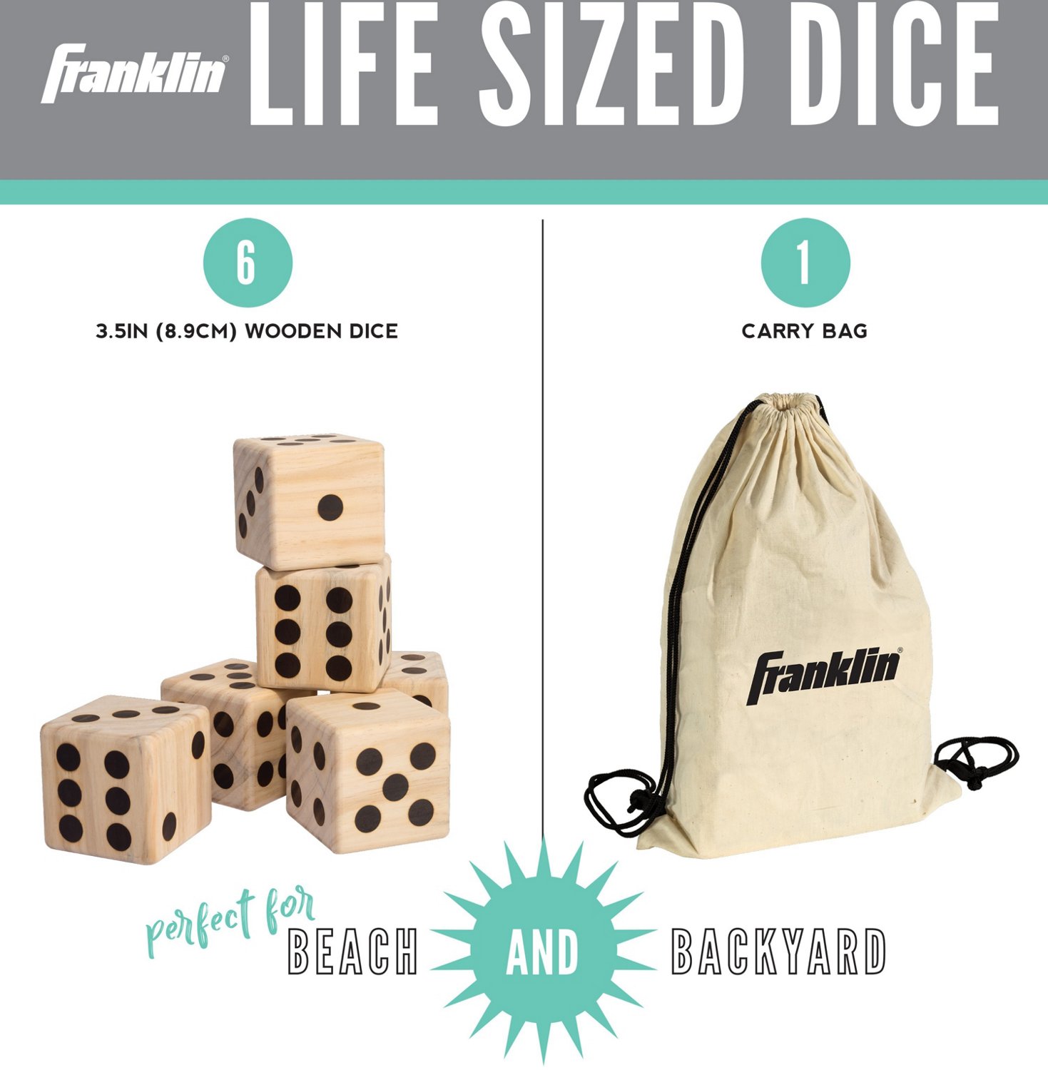 Franklin Giant Outdoor Dice - view number 2