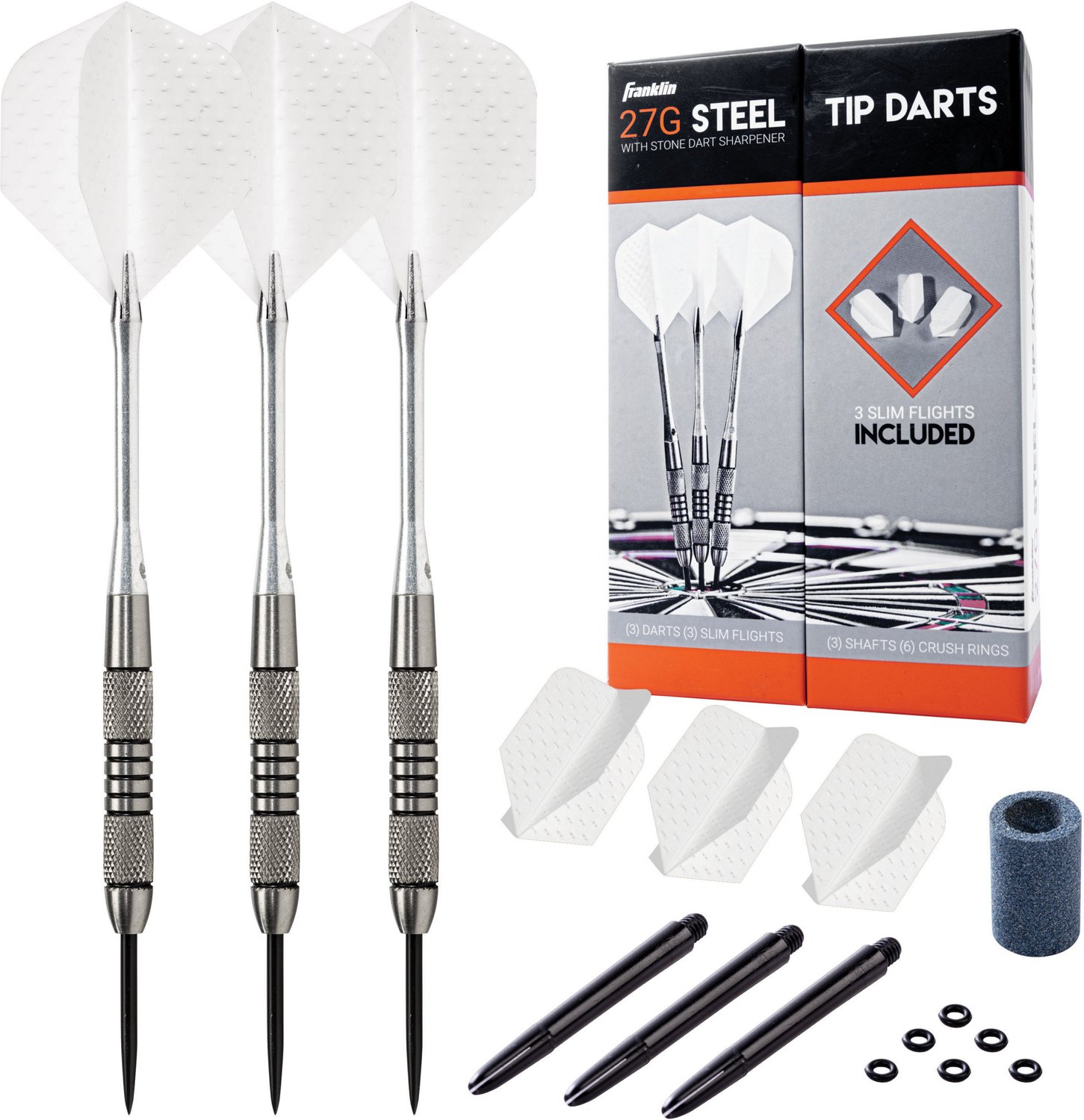 Franklin 27 g Professional SteelTip Dart Set Academy