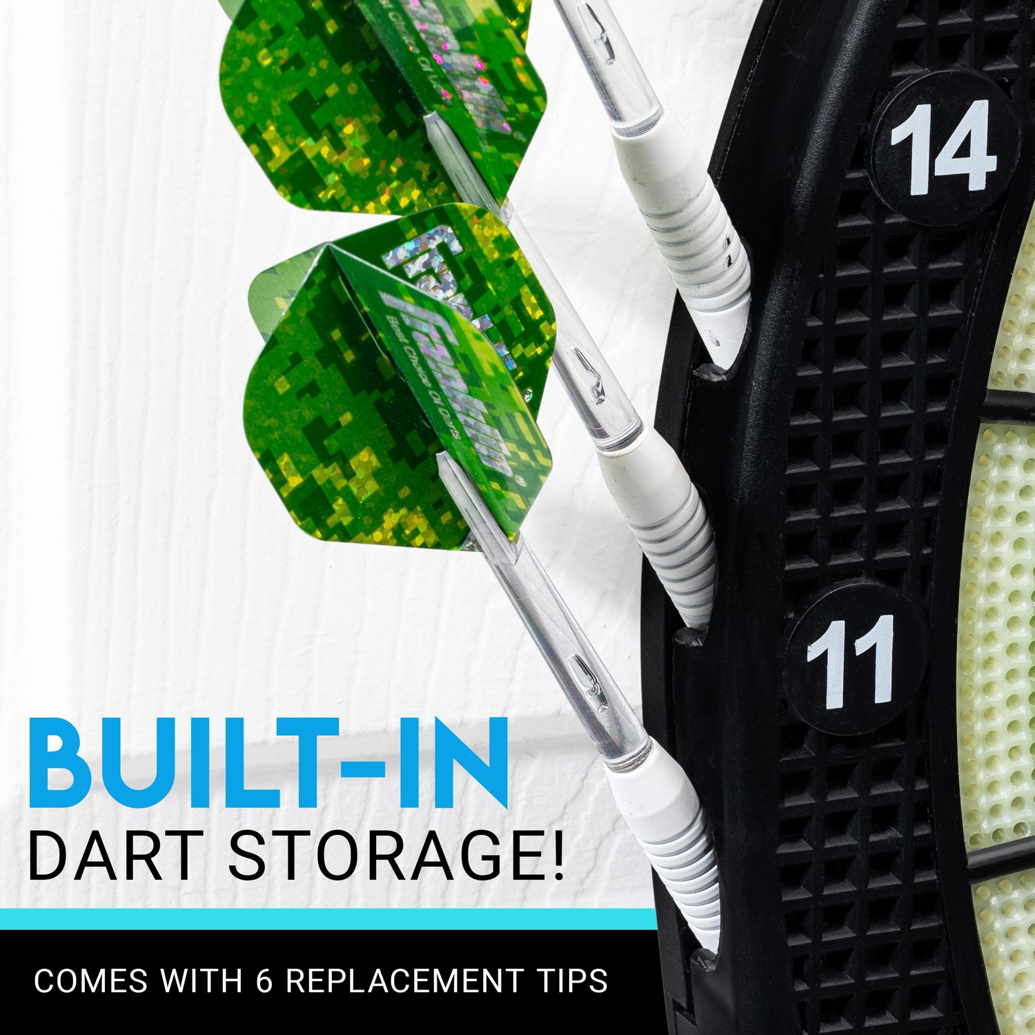 Franklin Light-Up Electronic Dart Board Set                                                                                      - view number 6