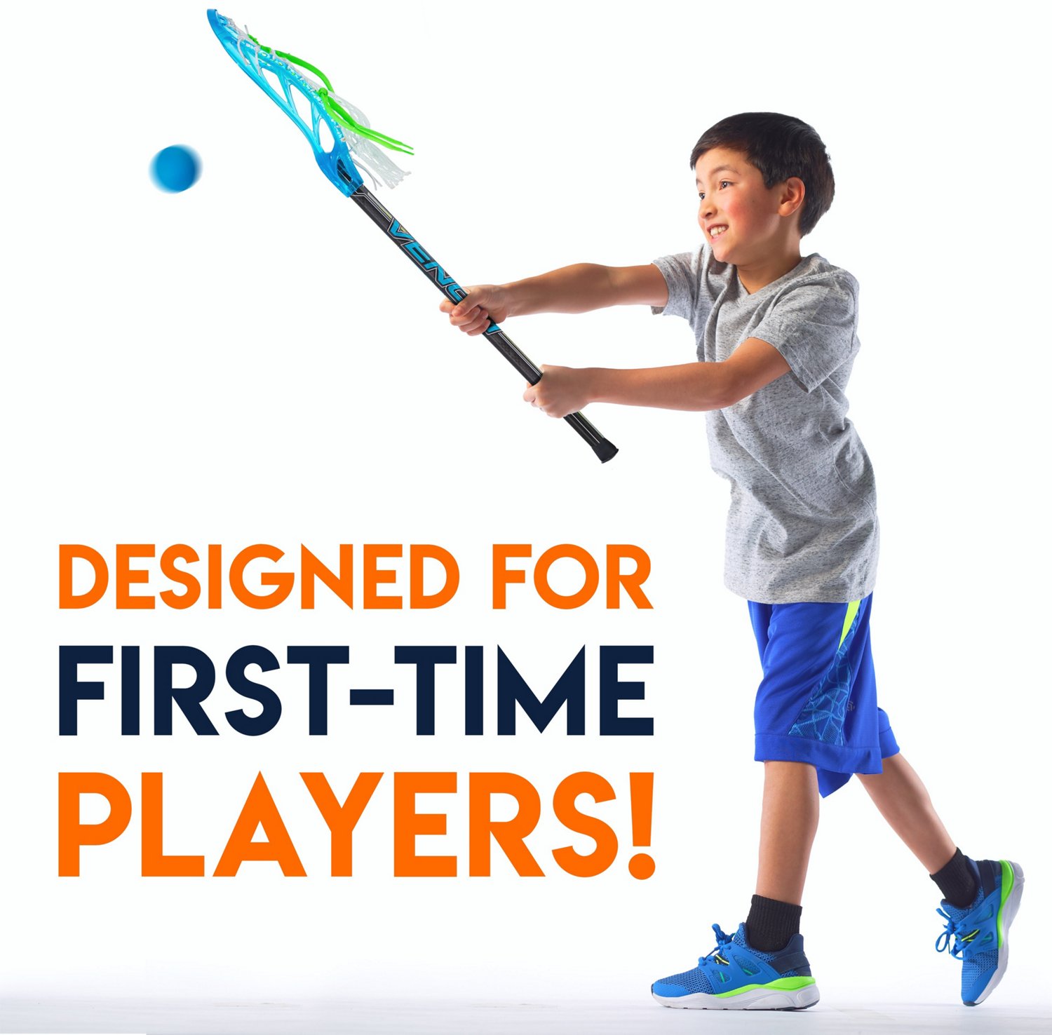 Franklin Kids' Mini Lacrosse Stick and Ball Set Academy