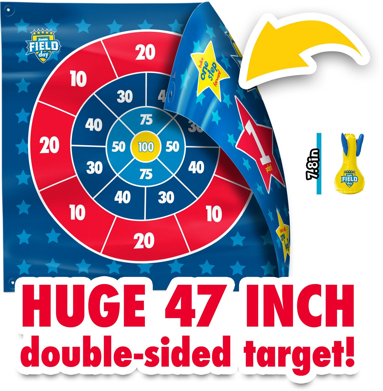 Franklin Kids' Toss N' Flip Darts Game                                                                                           - view number 3