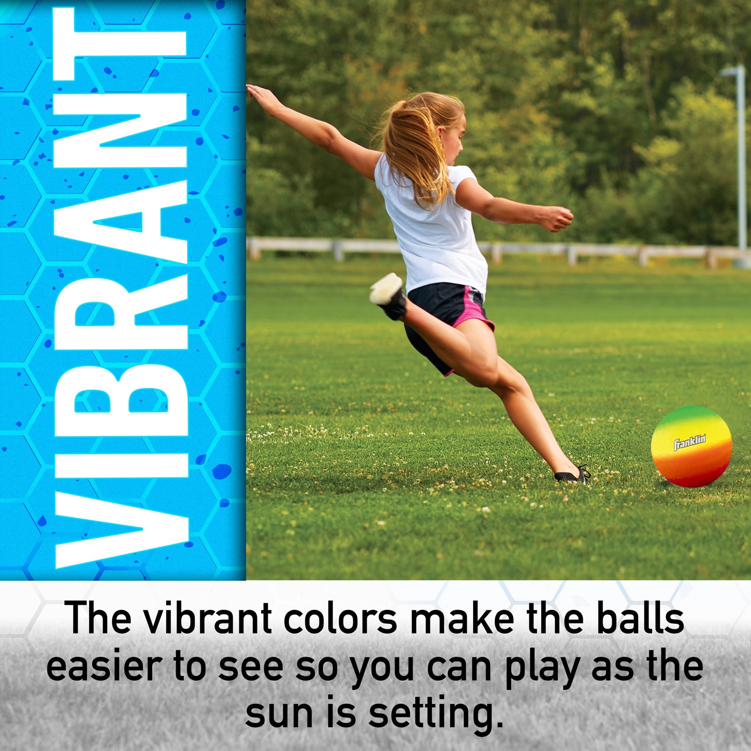Franklin 8.5 in PVC Vibe Playground Ball                                                                                         - view number 7
