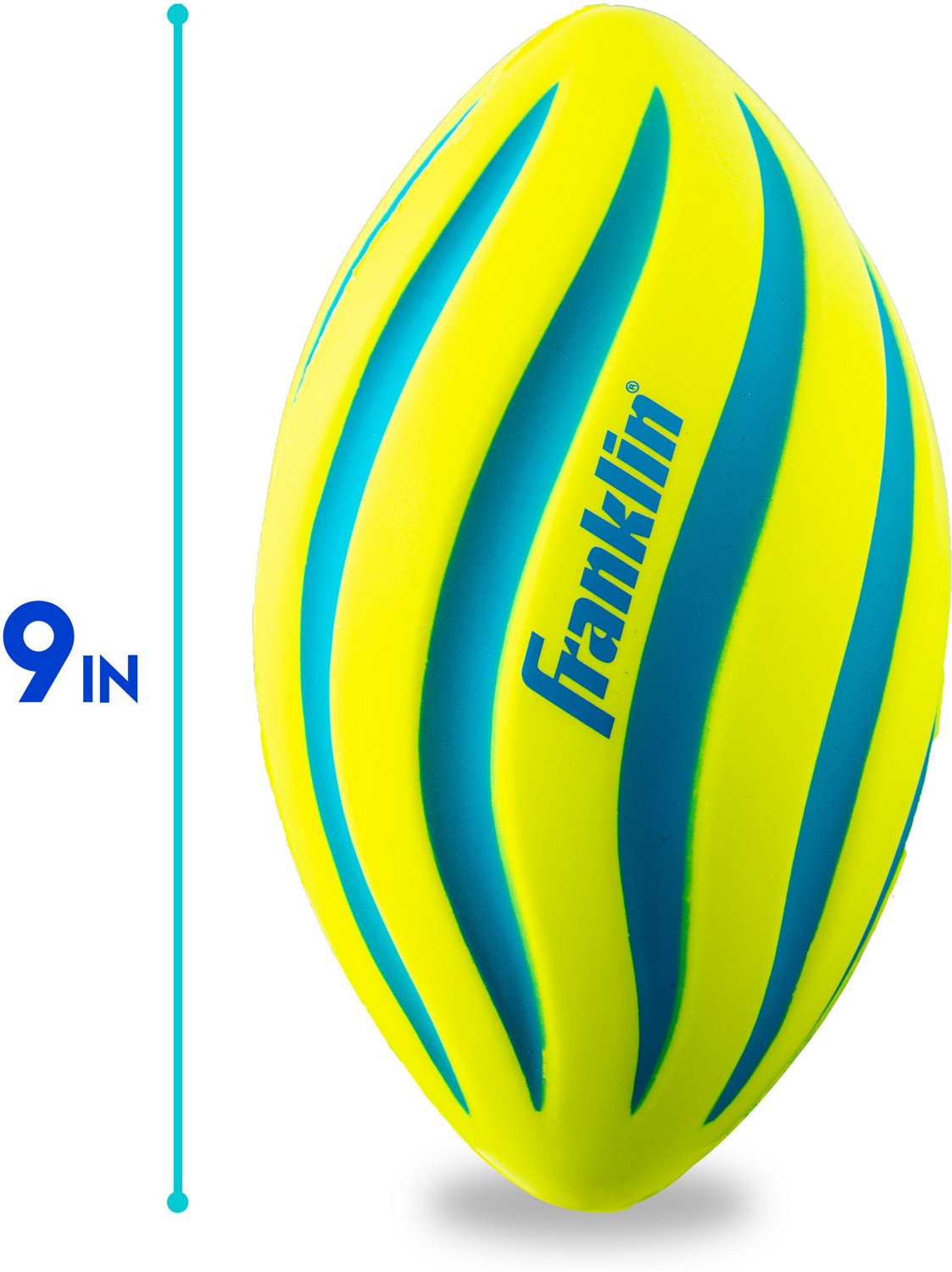 Franklin 9 in Spiral Foam Football                                                                                               - view number 2