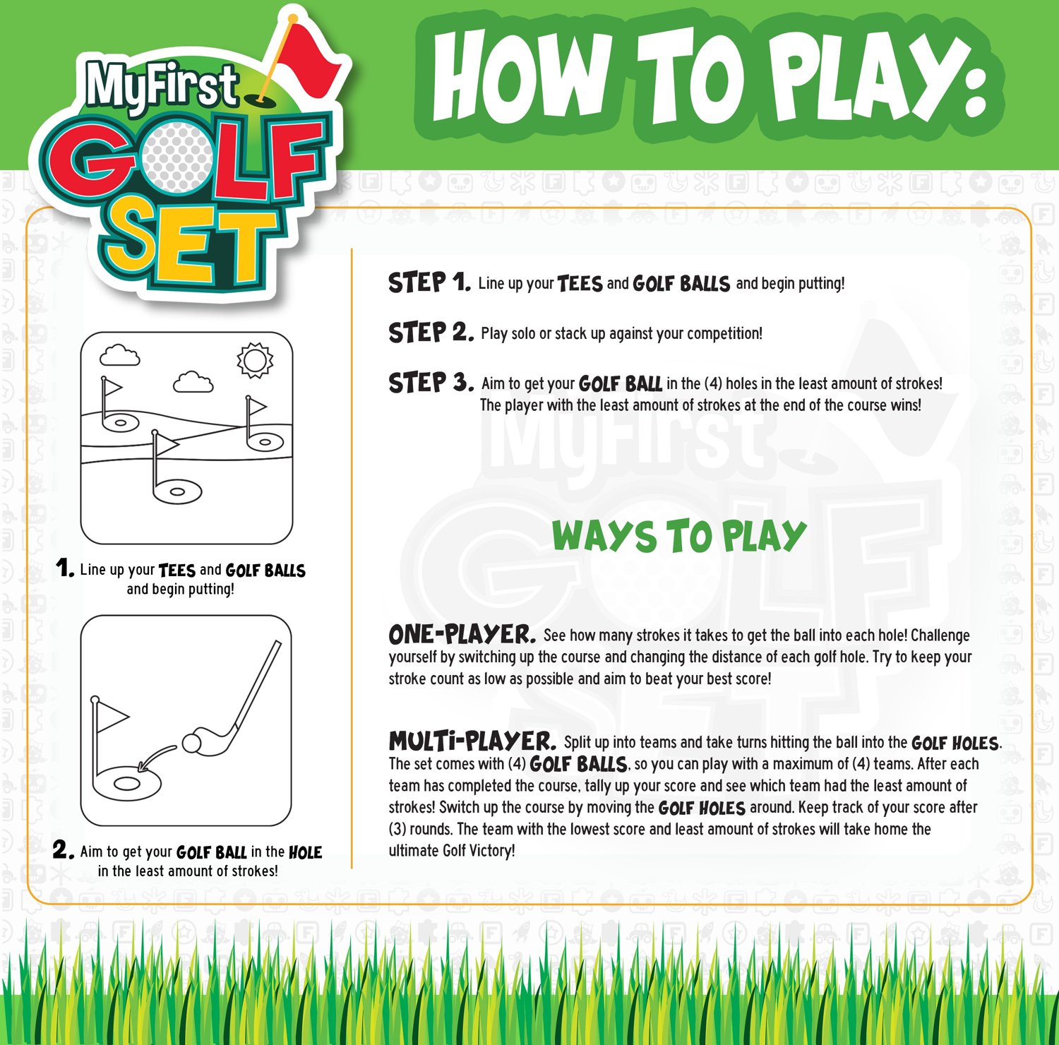 Franklin Kids' MyFirst Golf Club Set