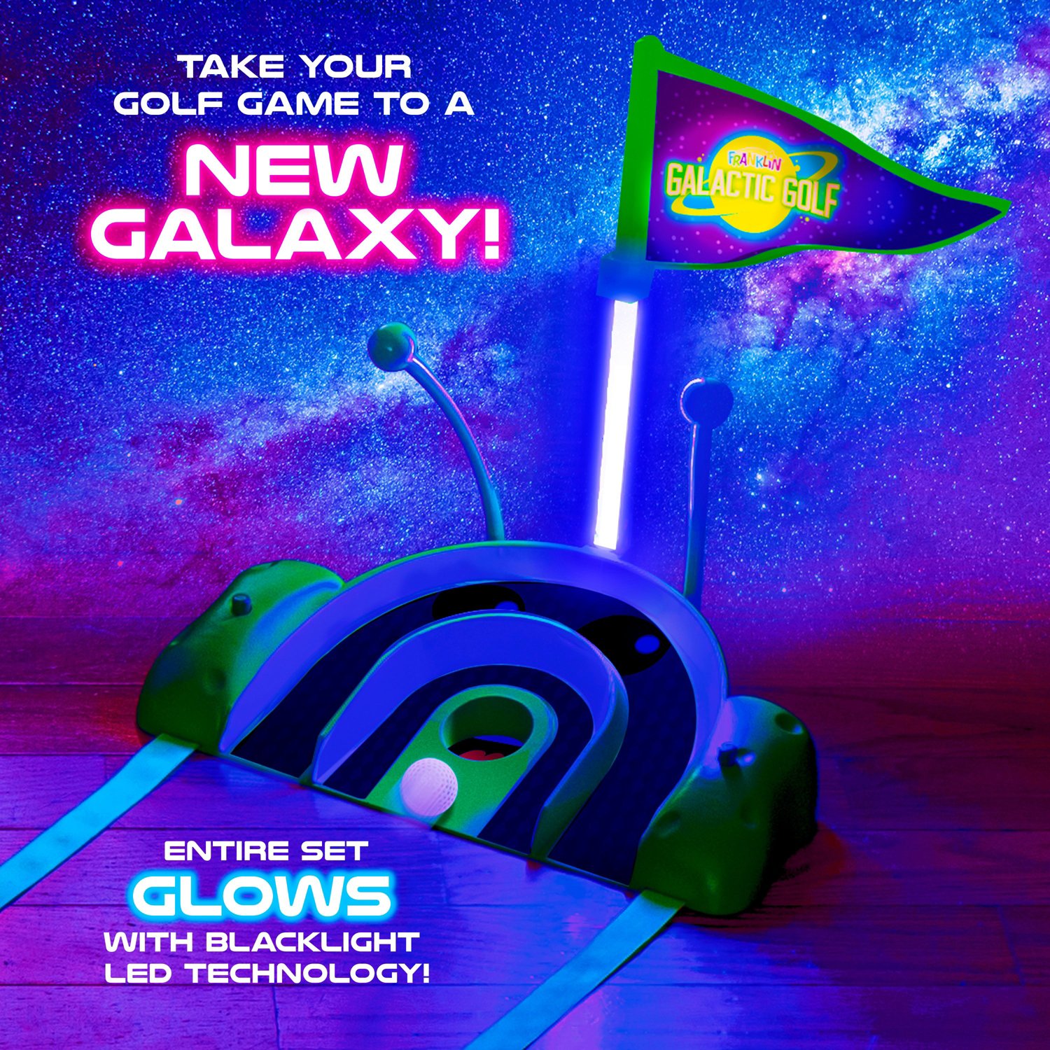 Franklin Kids' Galactic Golf Mini Golf Set - view number 2