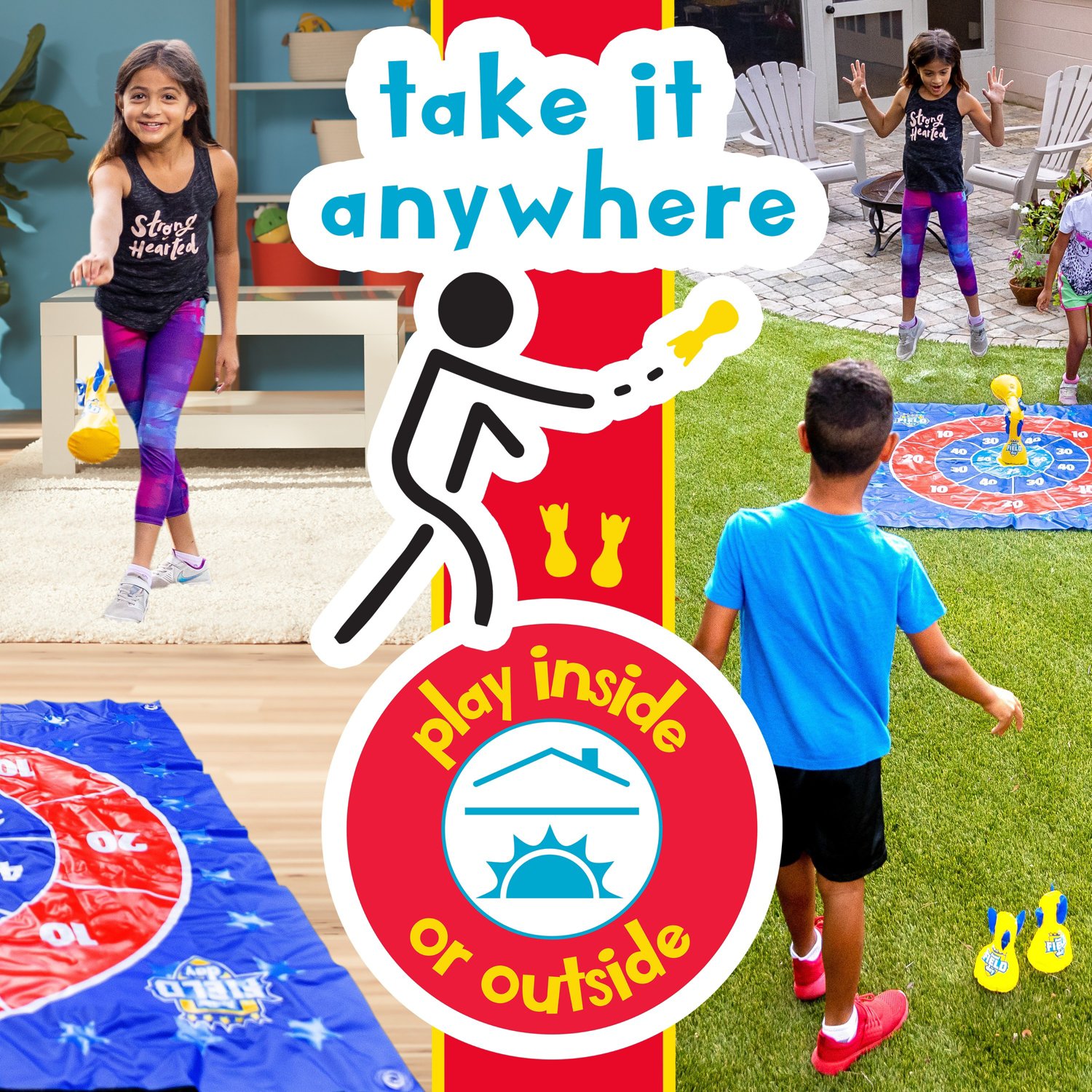 Franklin Kids' Toss N' Flip Darts Game                                                                                           - view number 8