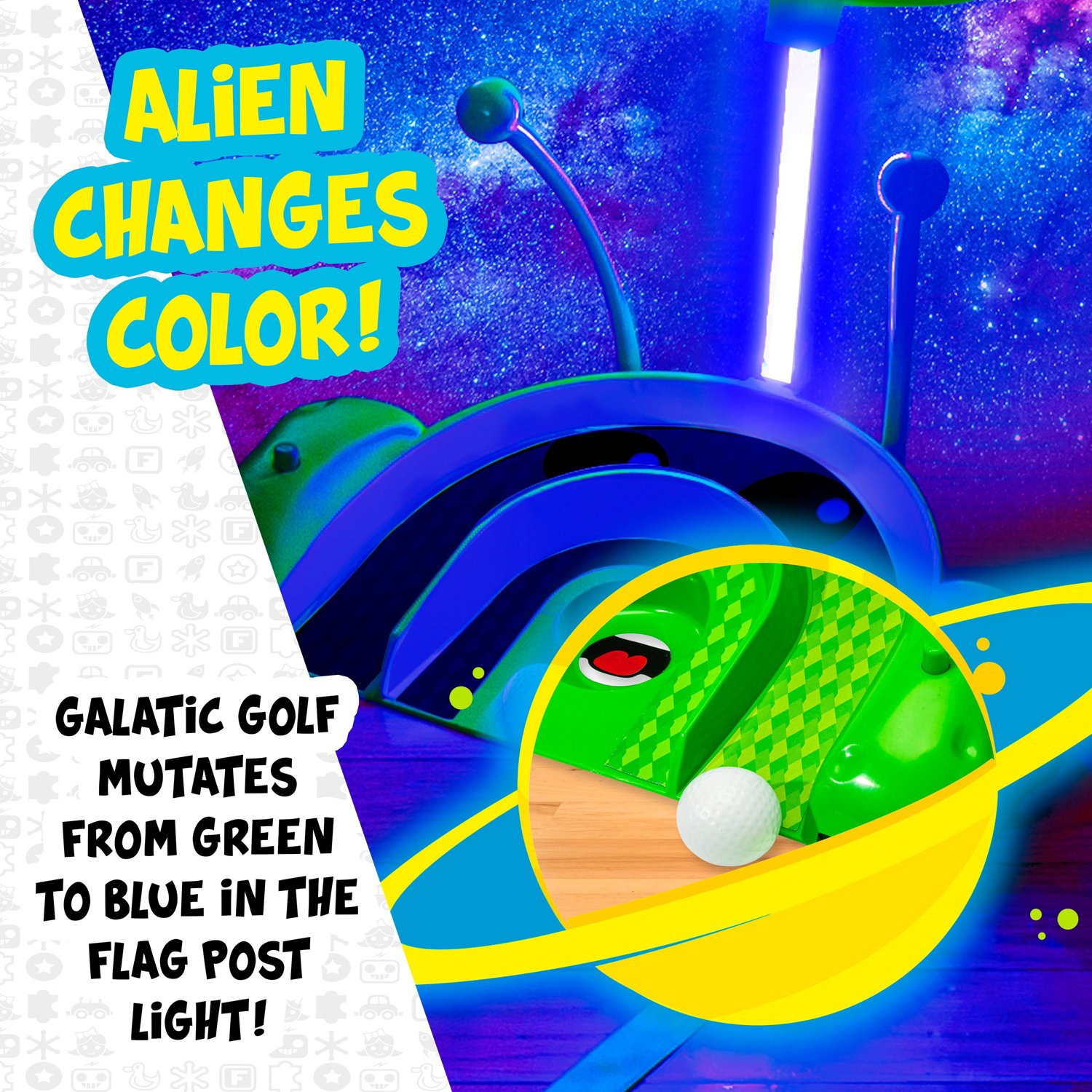 Franklin Kids' Galactic Golf Mini Golf Set - view number 5