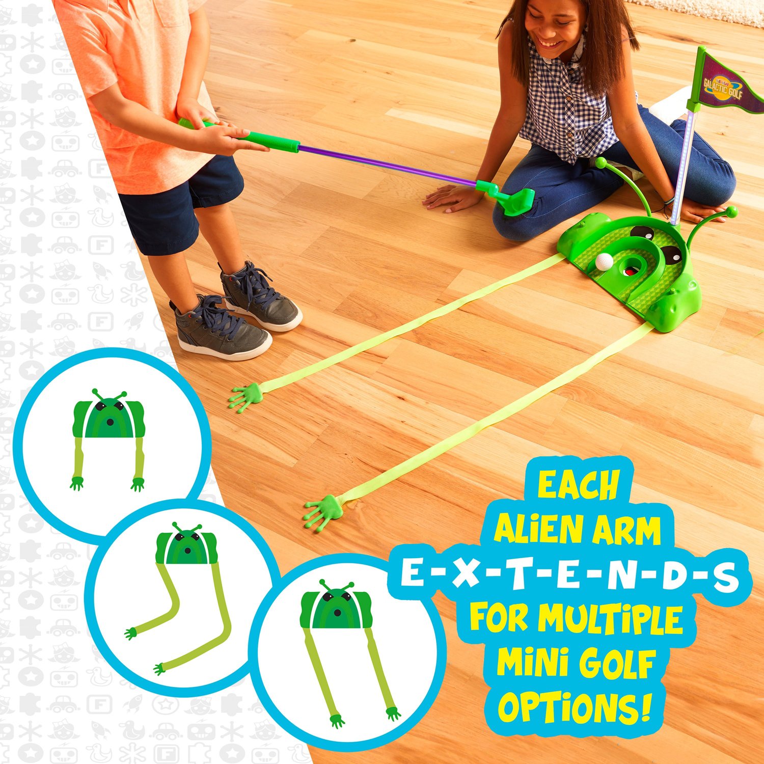 Franklin Kids' Galactic Golf Mini Golf Set - view number 6