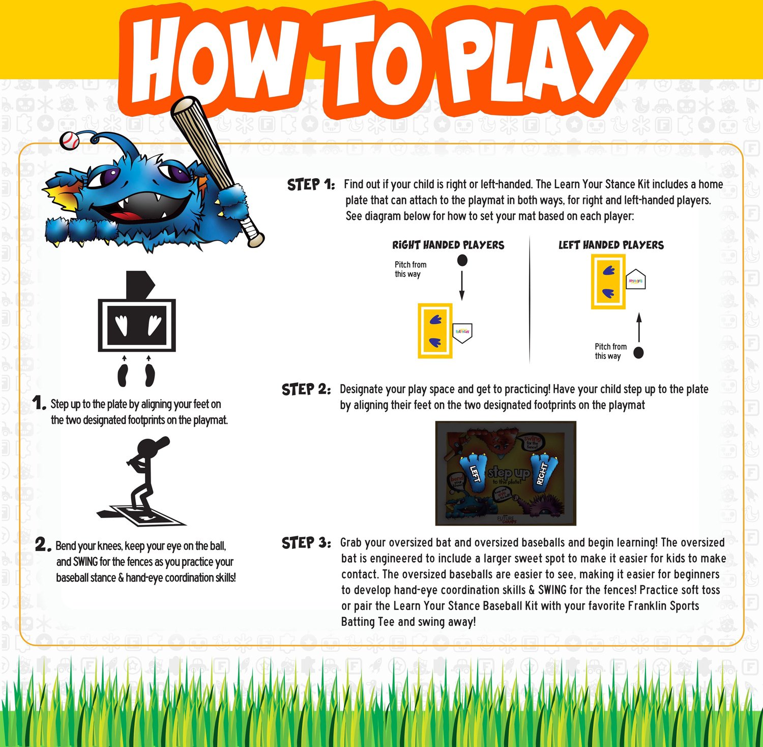 Franklin Learn Your Stance Baseball Set                                                                                          - view number 4