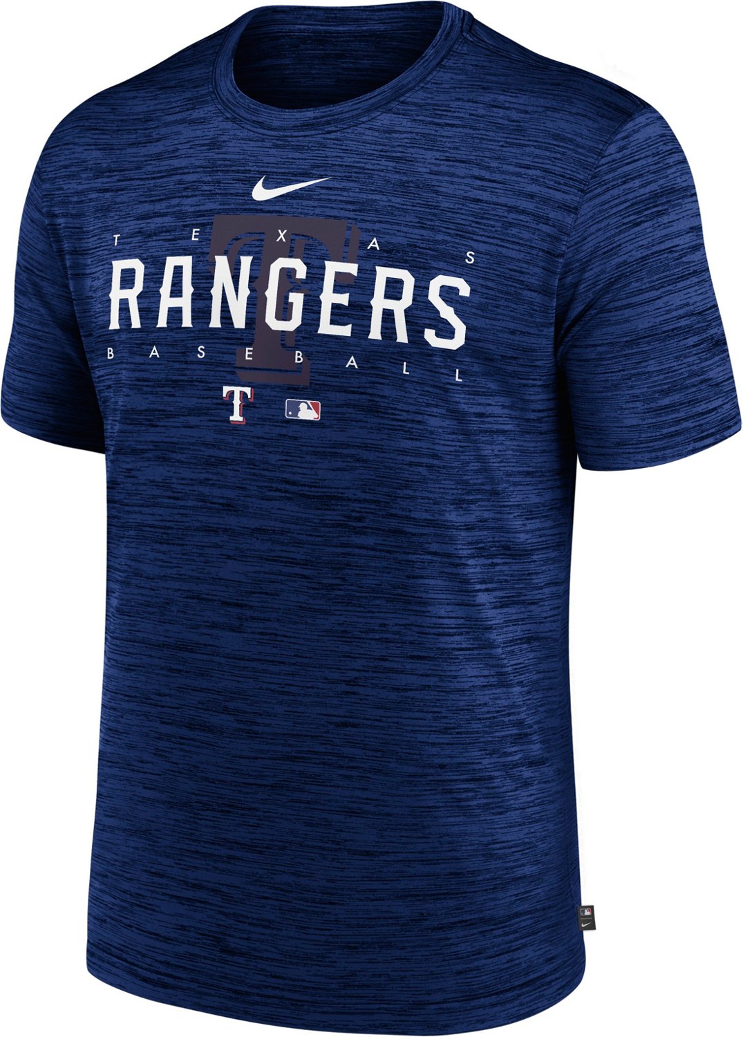 Texas Rangers Camo Logo Men's Nike MLB T-Shirt