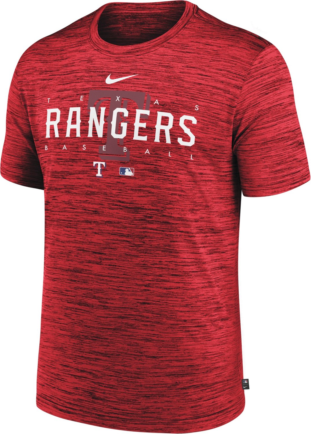 Nike Men's Texas Rangers Authentic Collection Dri-FIT Velocity Practice  T-shirt