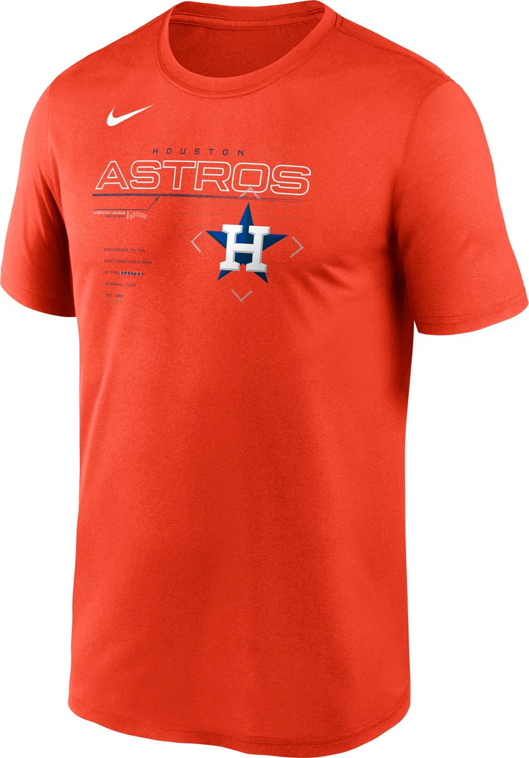Nike Men's Houston Astros Legend Game Plan T-shirt | Academy