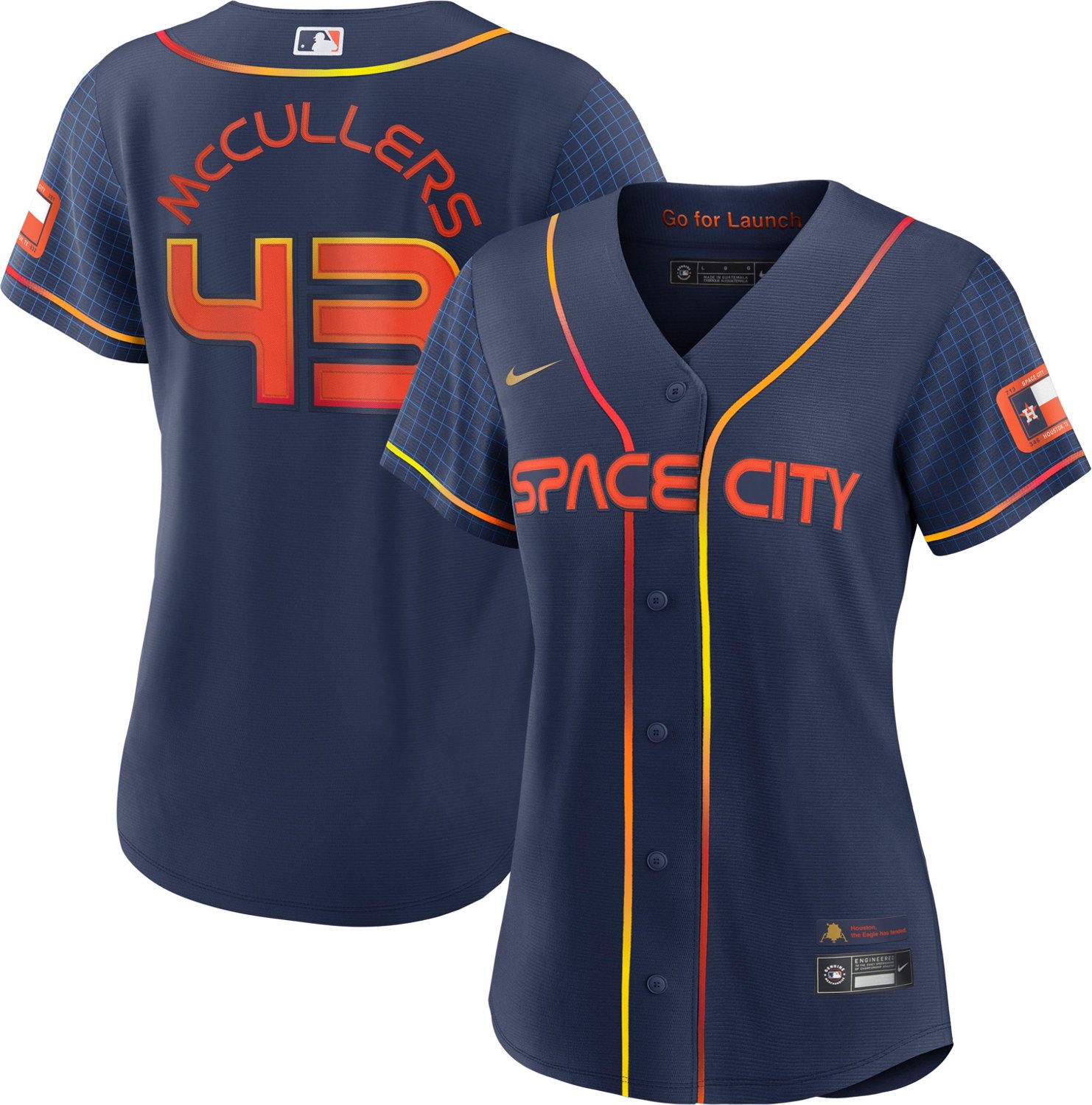 Nike Women's Houston Astros Lance McCullers Jr. #43 City Connect Replica Jersey - view number 3