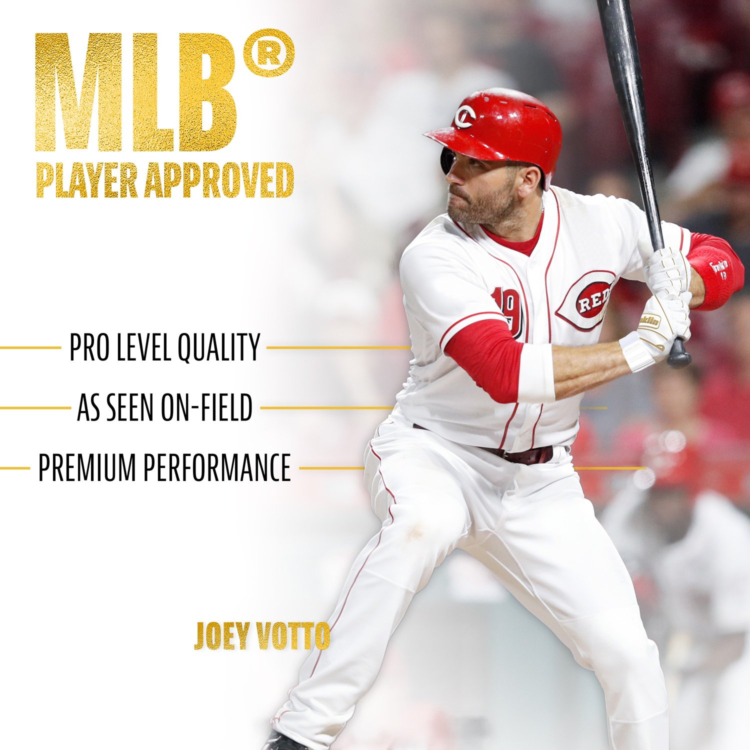 Franklin Adult MLB Infinite Series Power Strap Batting Gloves                                                                    - view number 6