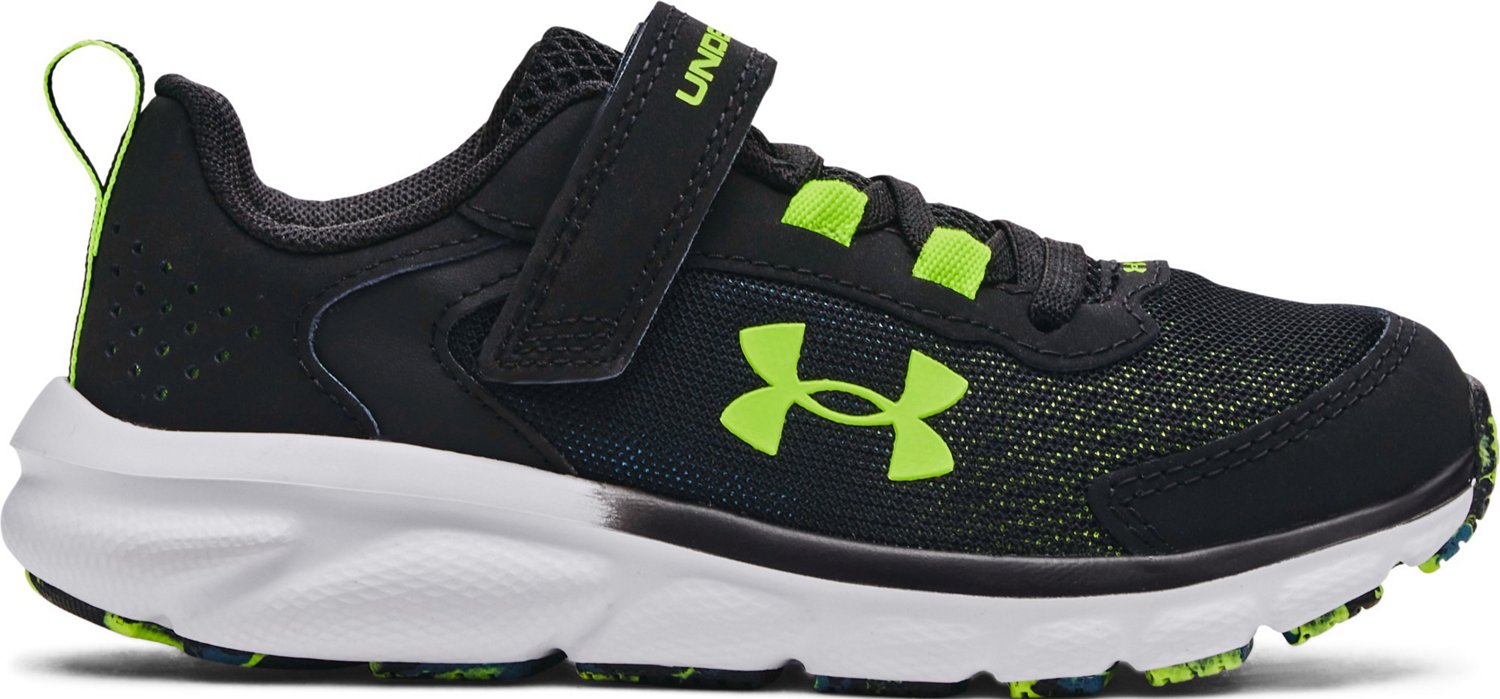 Under Armour Assert 9 Black / Versa Blue / Extreme Green