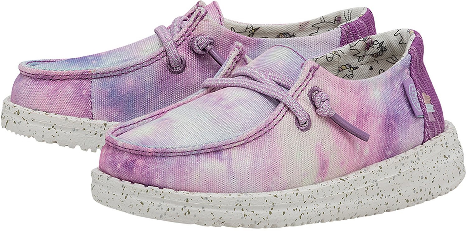 HEYDUDE Toddler Girls' Dreamer Unicorn Wendy Slip-On Shoes                                                                       - view number 3