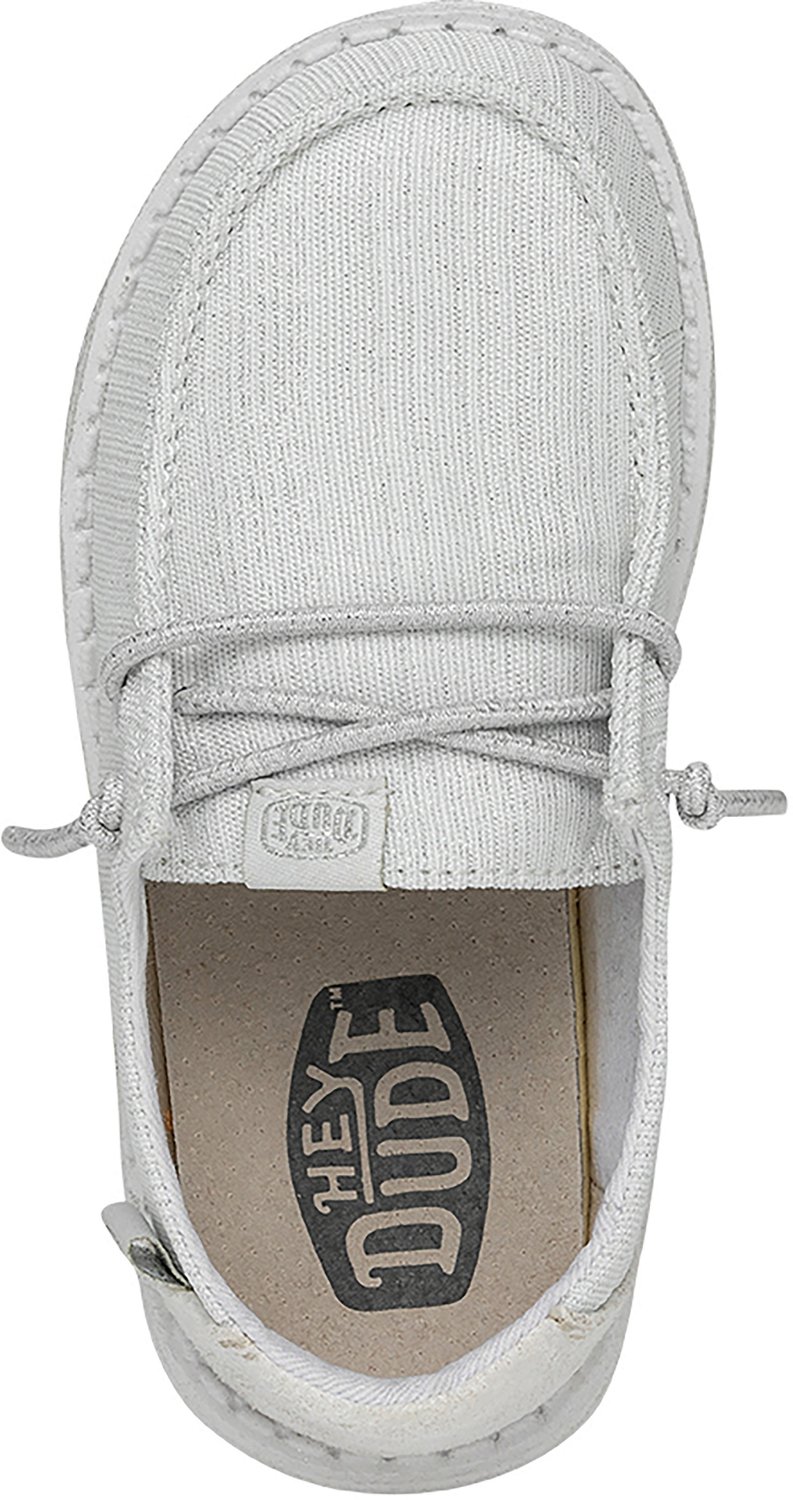 HEYDUDE Toddler Girls' Glitter Wendy Slip-On Shoes - view number 7