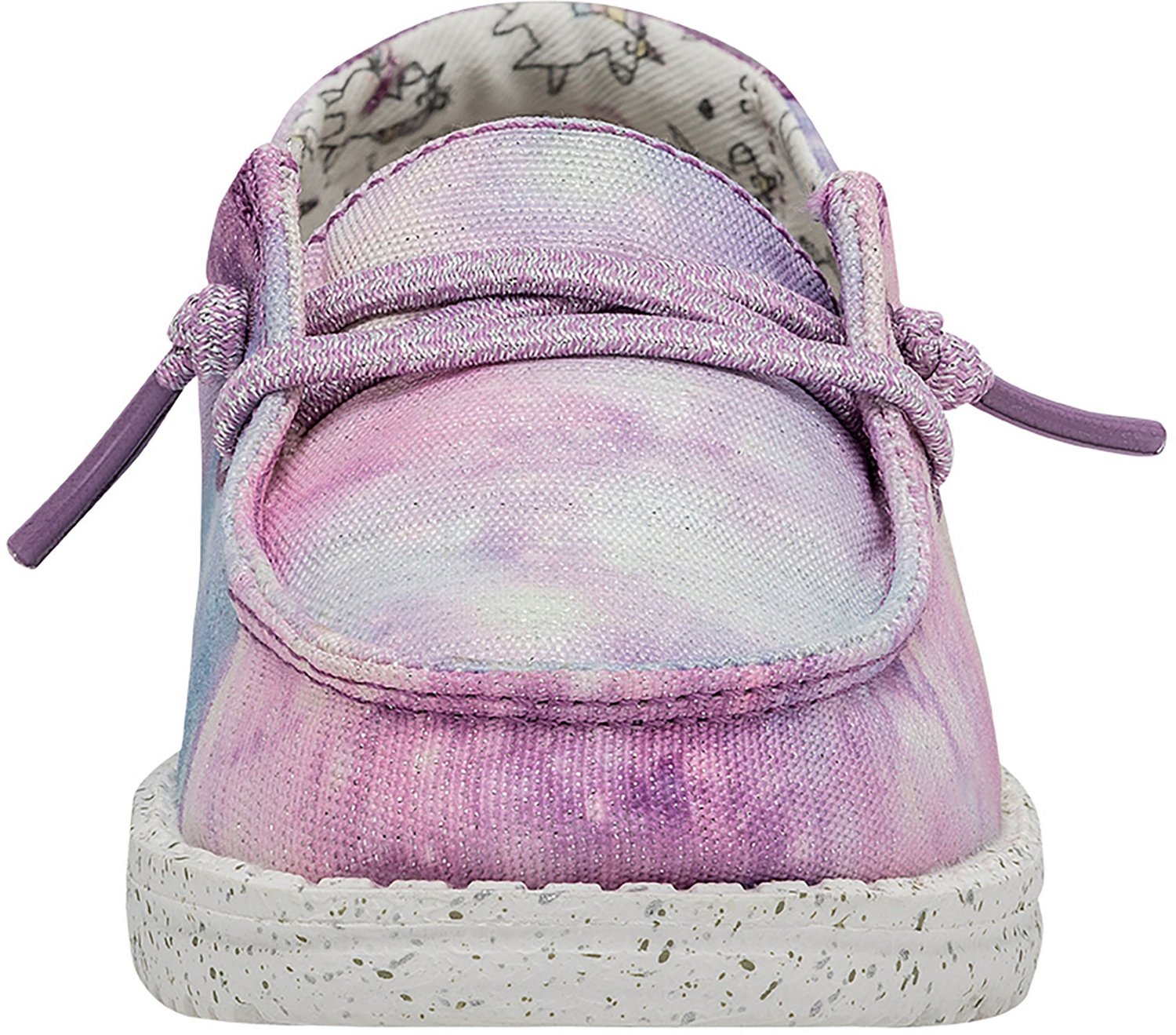 HEYDUDE Toddler Girls' Dreamer Unicorn Wendy Slip-On Shoes                                                                       - view number 6