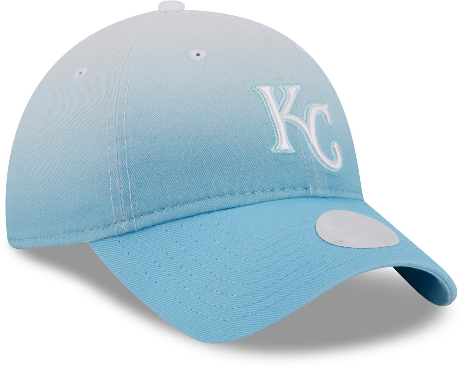 New Era Women’s Kansas City Royals Blue Ombre 9TWENTY Cap  - view number 3