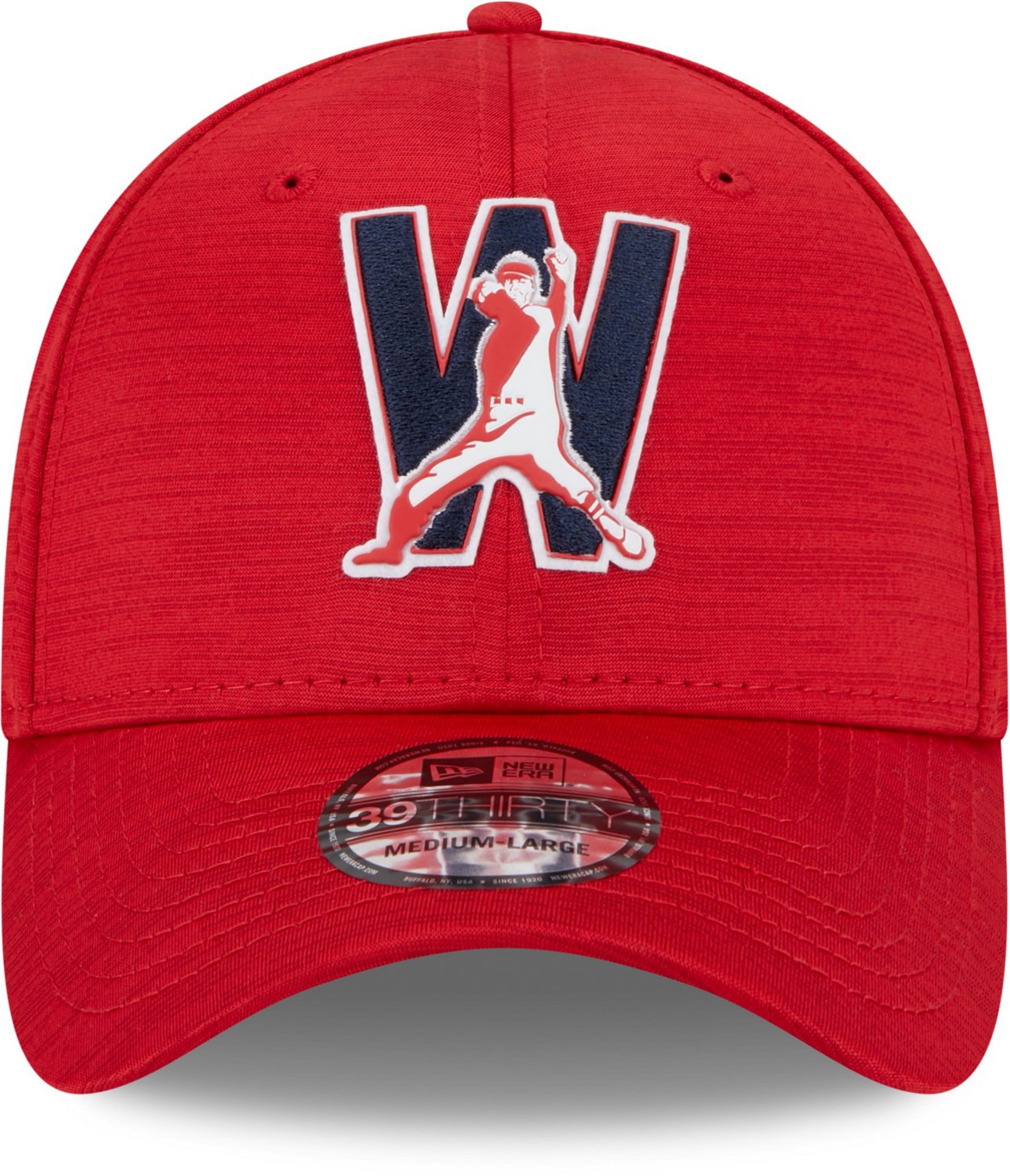 New Era Men's Washington Nationals MLB Clubhouse 39THIRTY Cap - view number 2