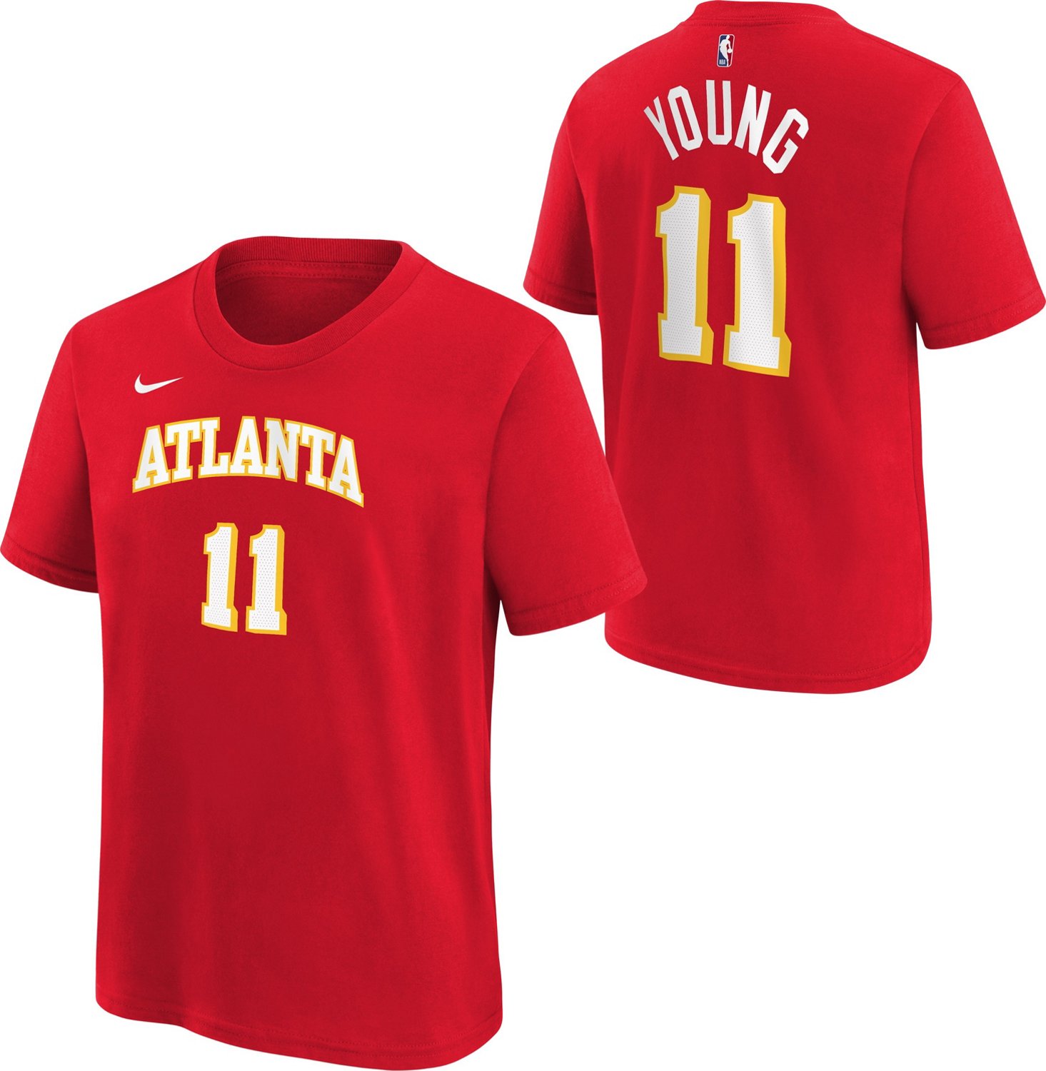 Nike Boys' Atlanta Hawks Young Name & Number Graphic T-shirt  - view number 3