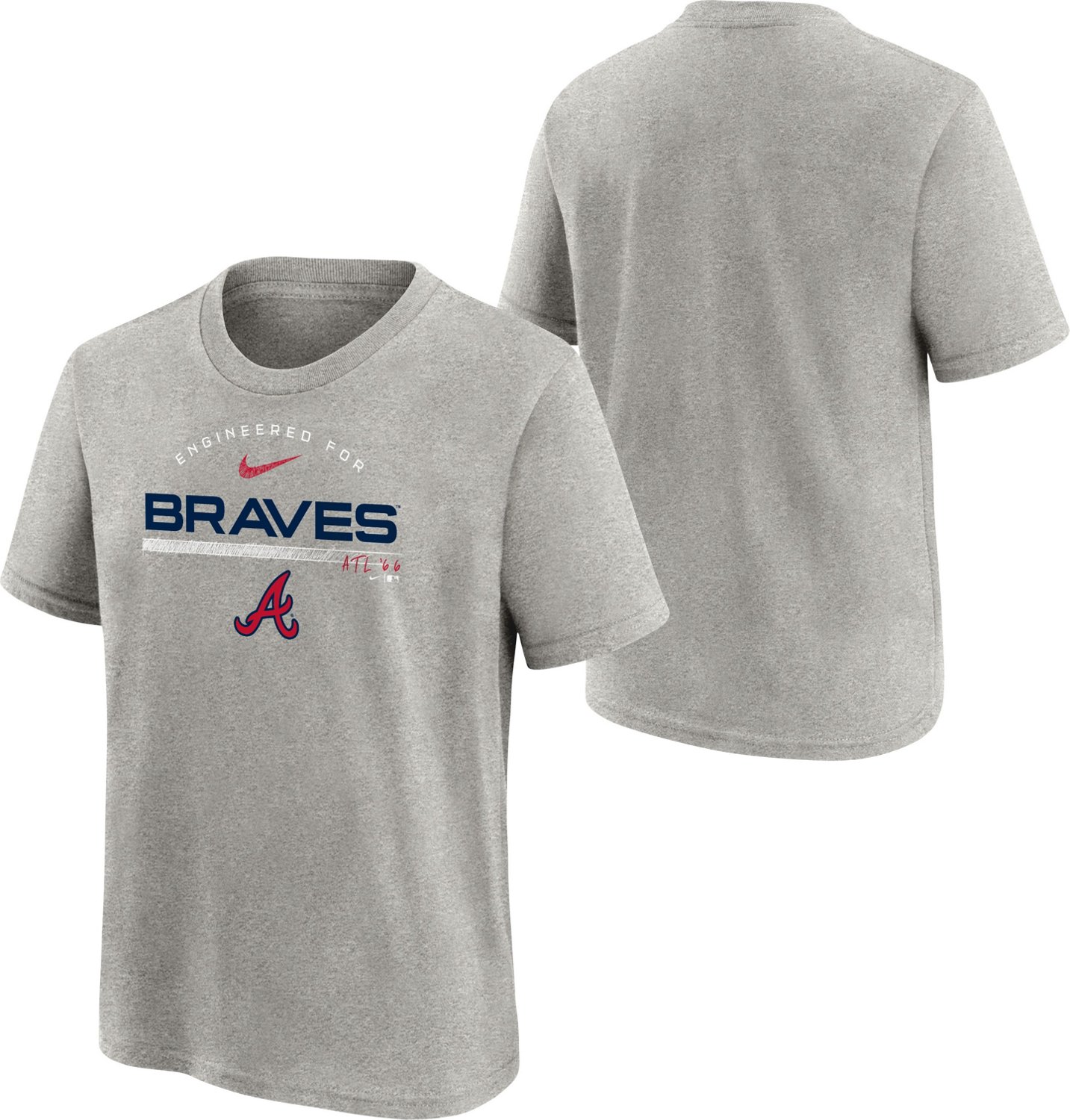 Nike Youth Atlanta Braves Team Engineered T-shirt - view number 3