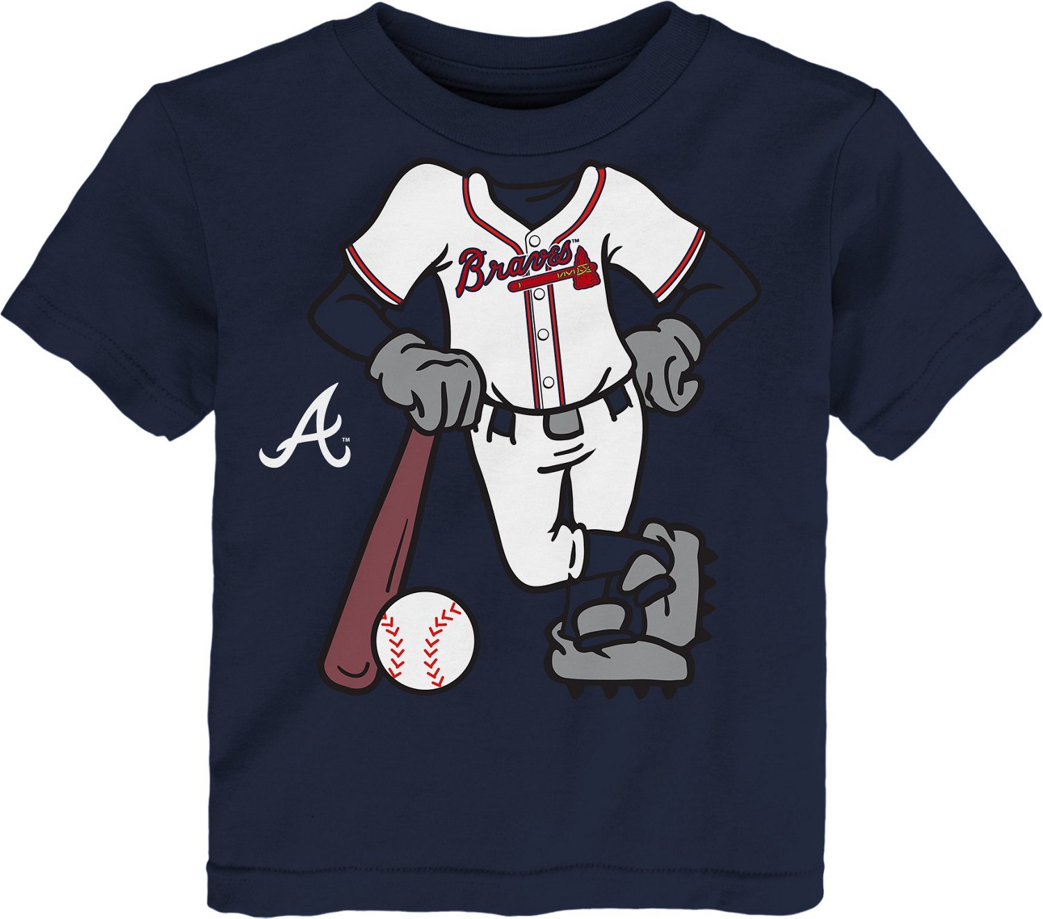 Outerstuff Toddler Boys' Atlanta Braves Home Field Graphic T-shirt