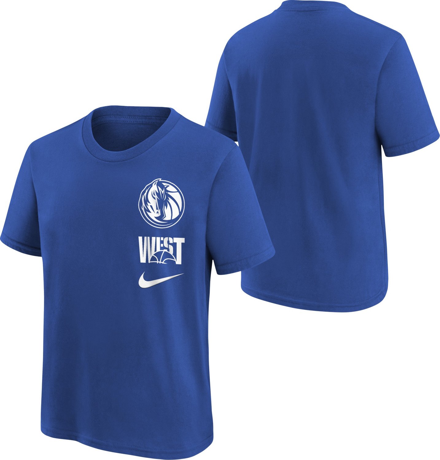 Nike Boys' Dallas Mavericks Essential VS Block Graphic T-shirt  - view number 3
