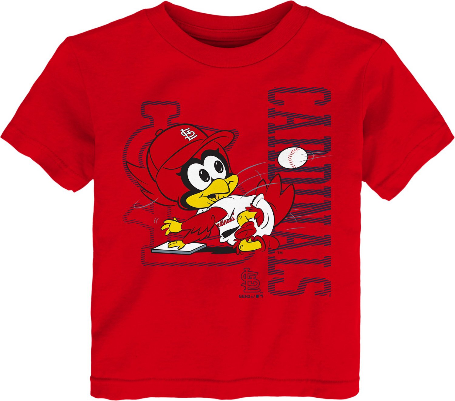 Outerstuff Toddler Boys' St. Louis Cardinals Baby Mascot 2.0 Graphic T-shirt