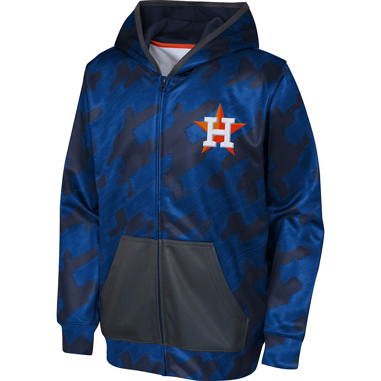 Outerstuff Youth Houston Astros Ticker Tape Full Zip Hoodie | Academy