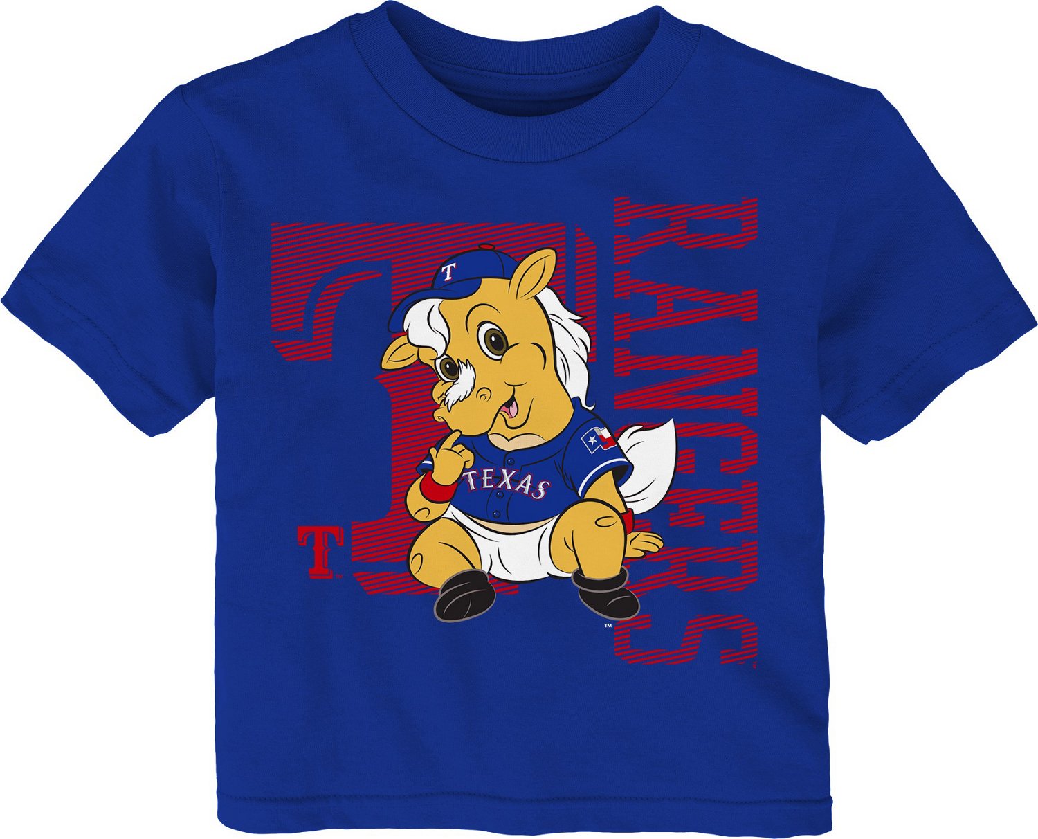 Outerstuff Infant Boys' Texas Rangers Baby Mascot 2.0 Graphic T-shirt