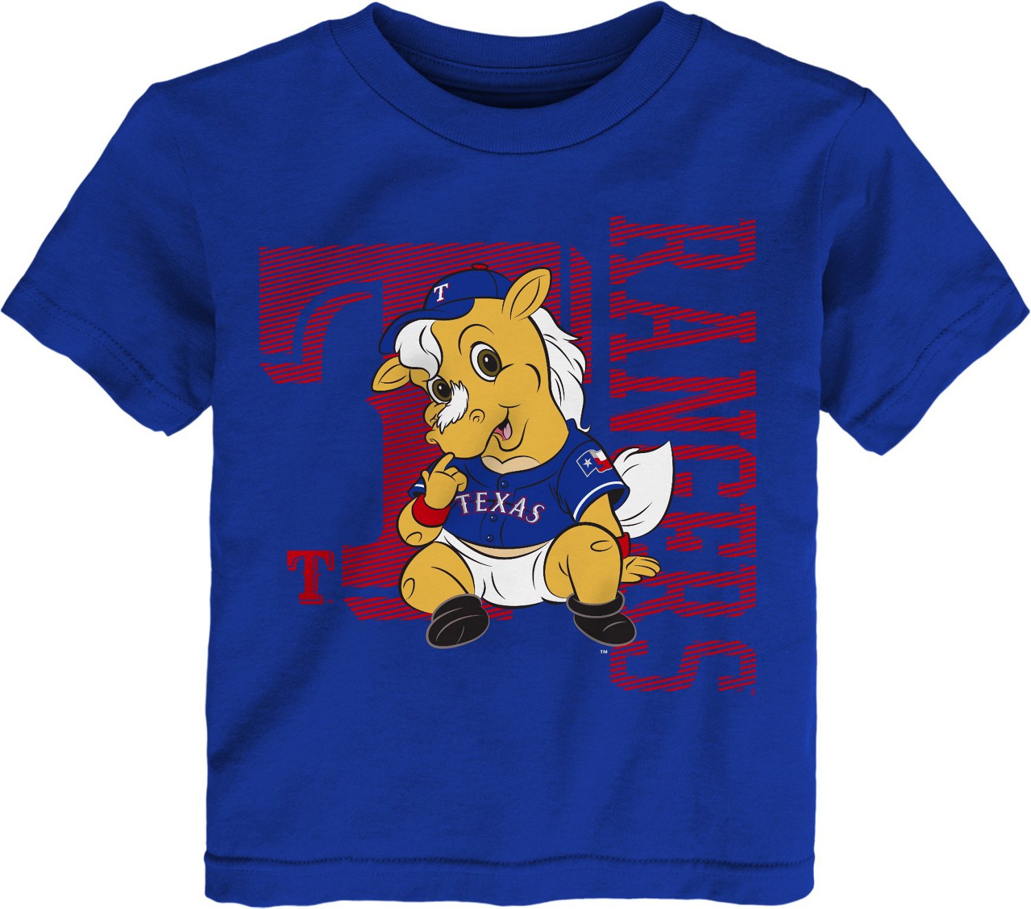 Outerstuff Infant Boys' Texas Rangers Baby Mascot 2.0 Graphic T-shirt