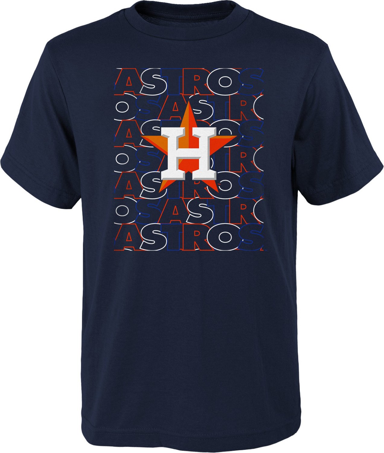 Outerstuff Boys’ Houston Astros Letterman Graphic T-shirt