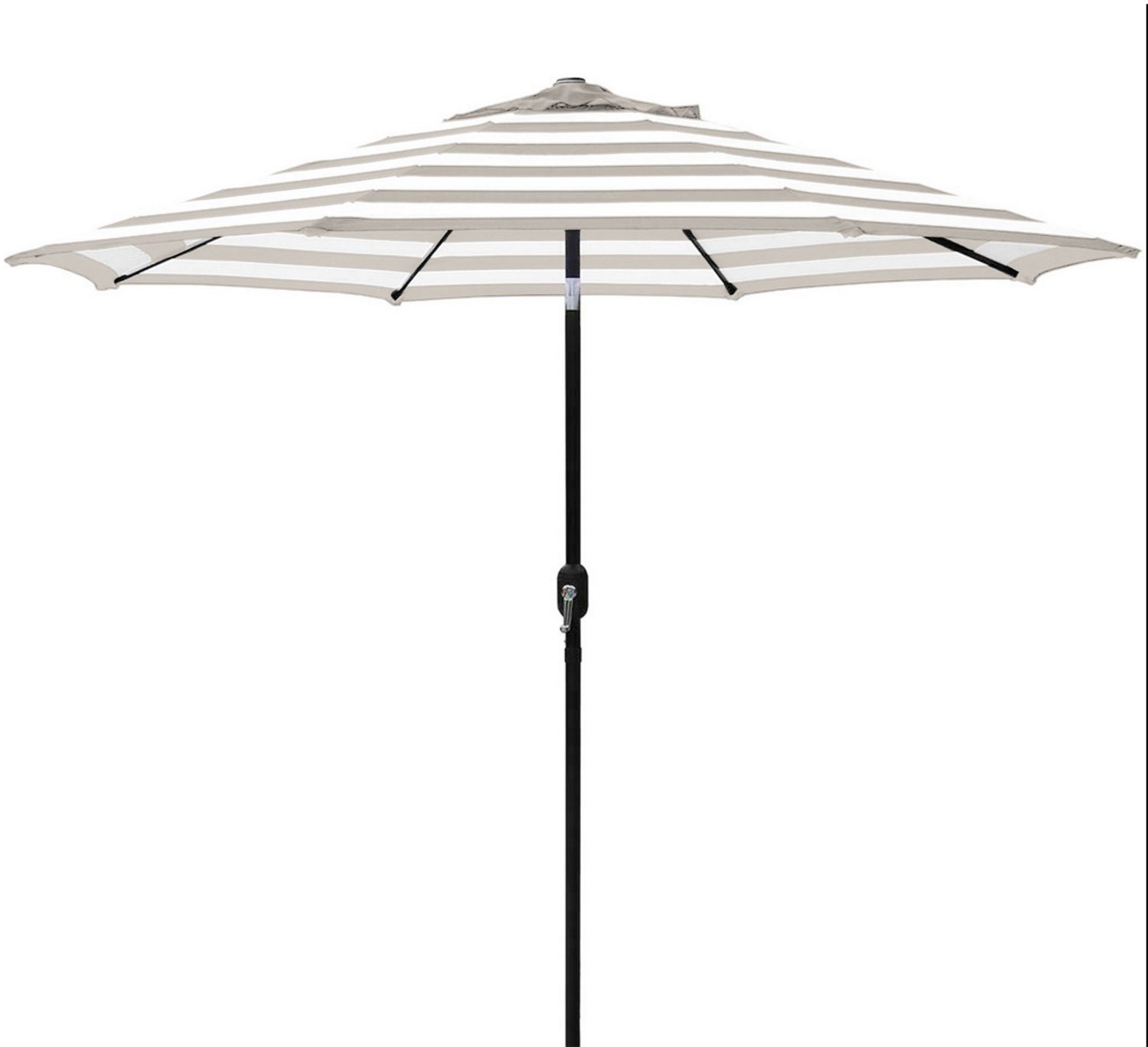 Mosaic 9ft Striped FadeResistant Patio Umbrella Academy
