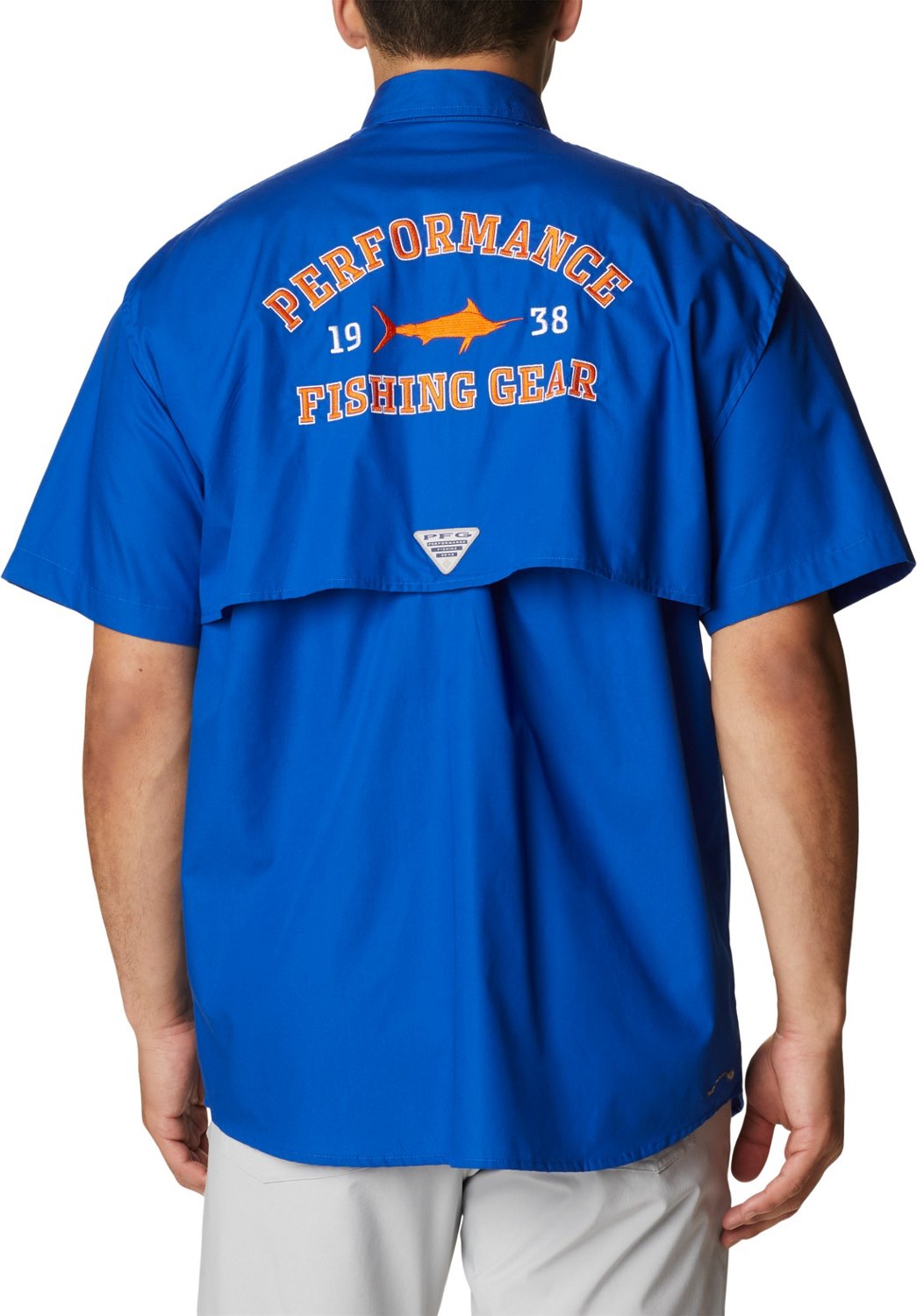 Columbia Sportswear Men's University of Florida Bonehead Button Down Shirt                                                       - view number 2