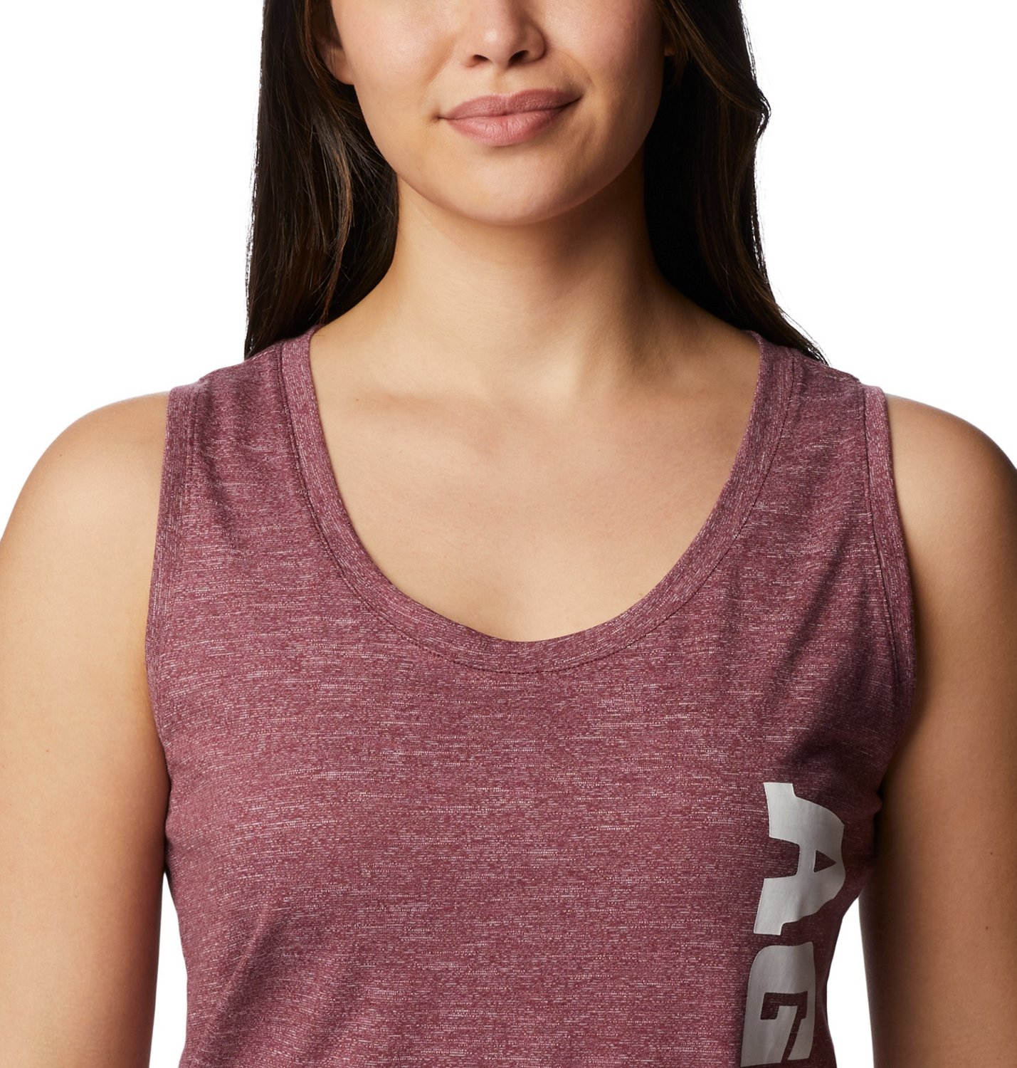 Columbia Sportswear Women's Texas A&M University Cades Cape Tank Top - view number 4