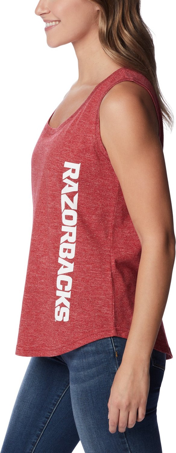 Columbia Sportswear Women's University of Arkansas Cades Cape Tank Top