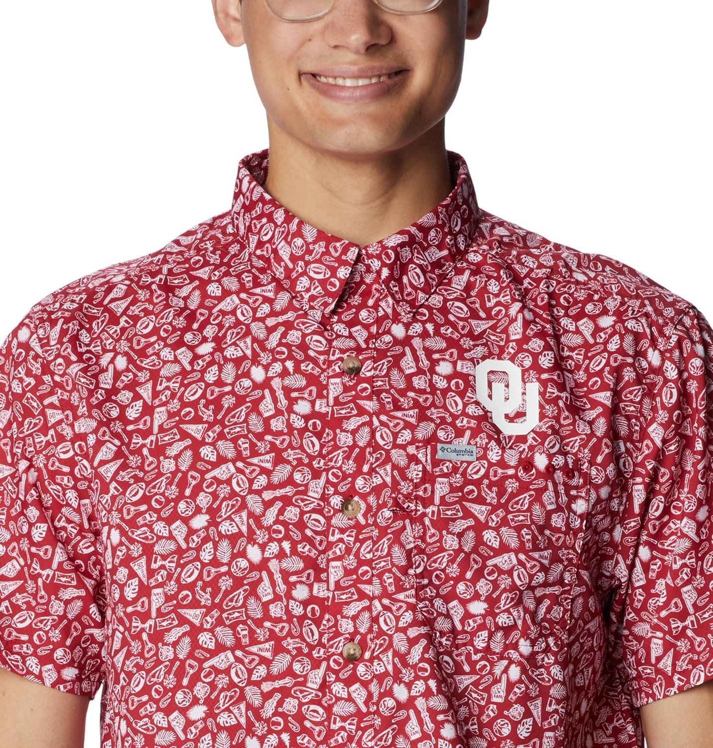 Columbia Sportswear Men's University of Oklahoma Super Slack Tide ...