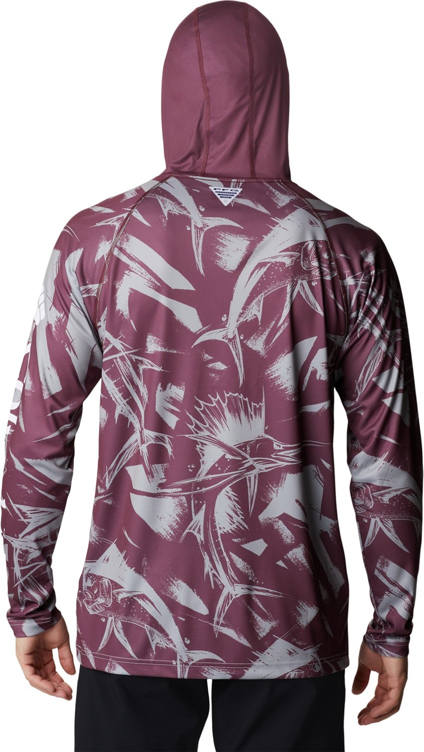 Columbia Sportswear Men's Texas A&M University Super Terminal Tackle Game Fish Hoodie                                            - view number 2