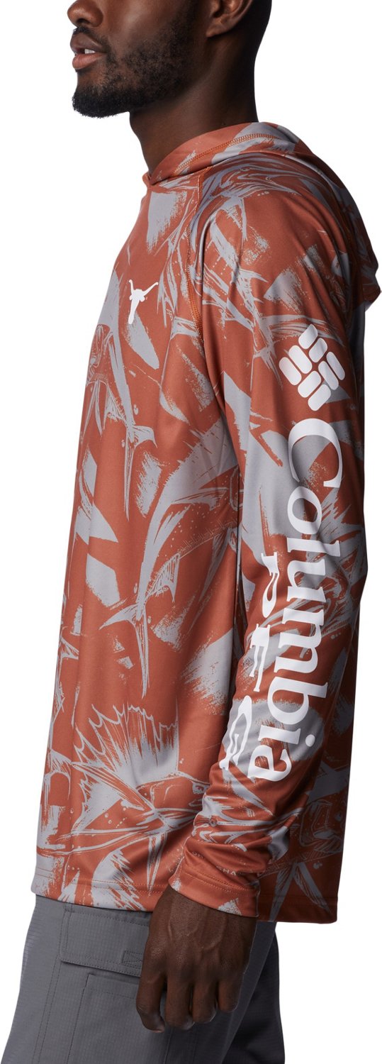 Columbia Sportswear Men's University of Texas Super Terminal Tackle Game Fish Hoodie                                             - view number 3