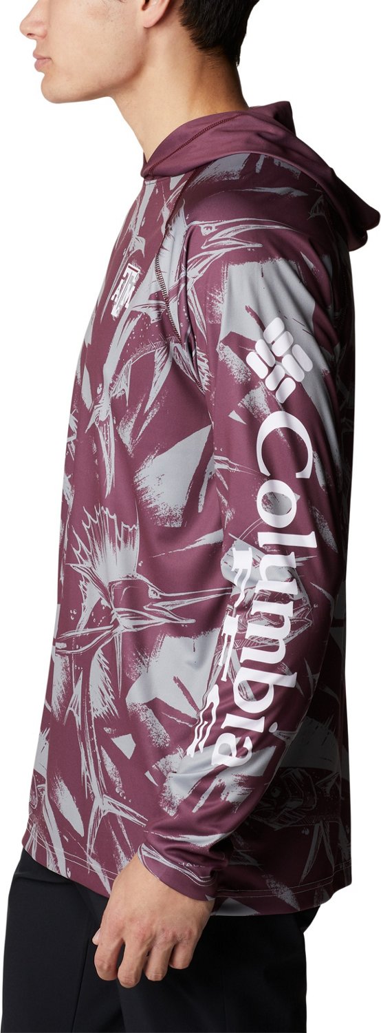 Columbia Sportswear Men's Texas A&M University Super Terminal Tackle Game Fish Hoodie                                            - view number 3