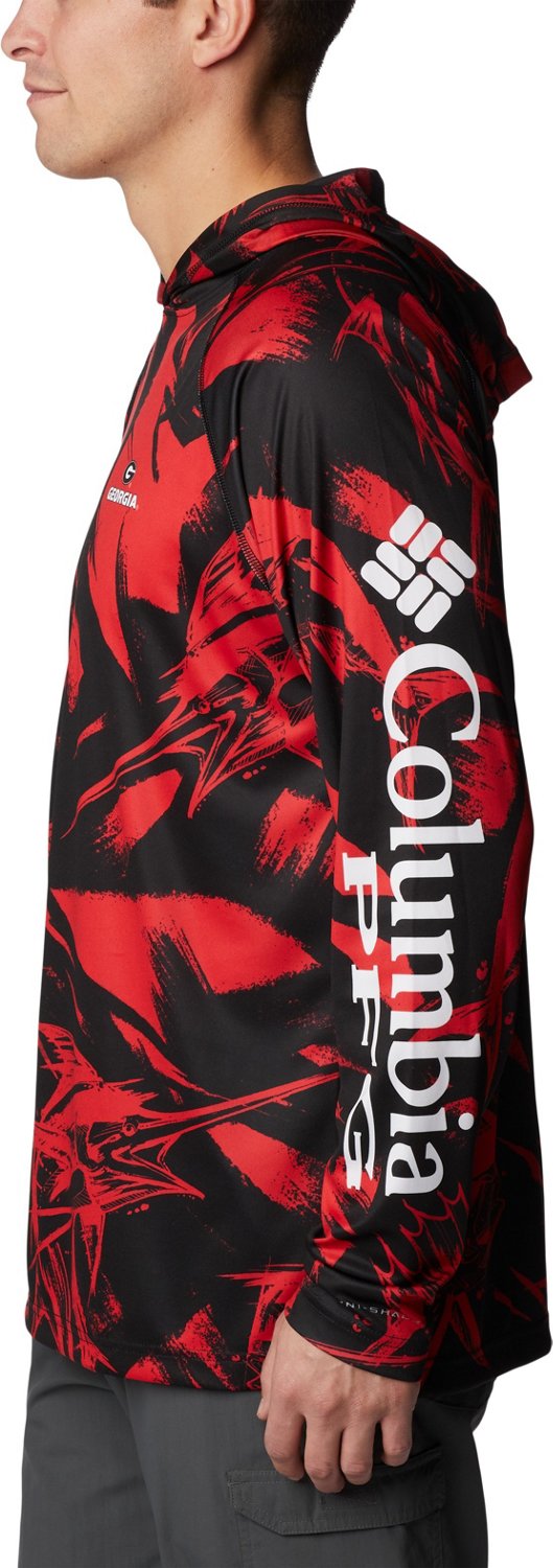 Columbia Sportswear Men's University of Georgia Super Terminal Tackle Game Fish Hoodie - view number 3