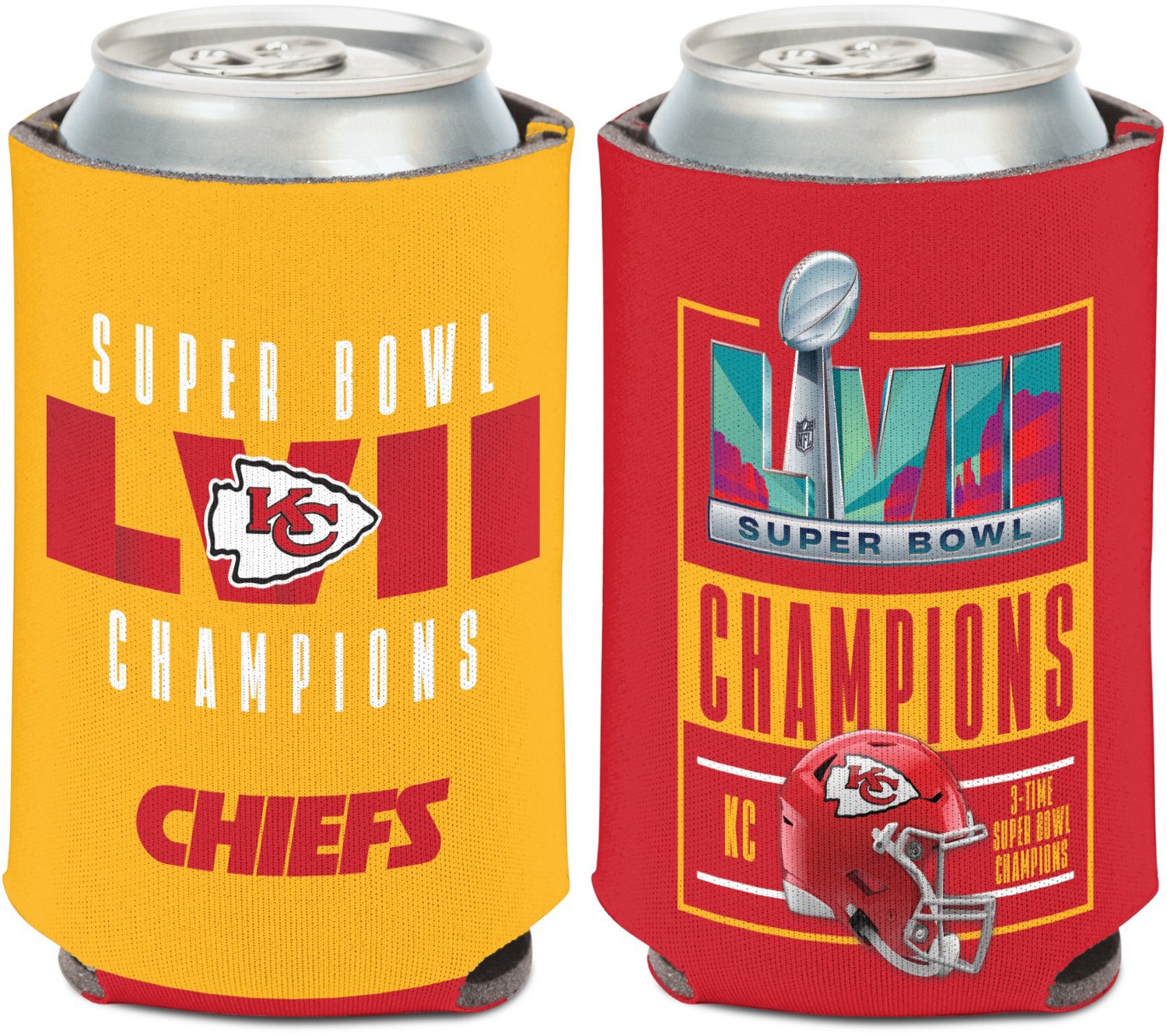 WinCraft Kansas City Chiefs 2022 SBLVII Champs Can Cooler                                                                       