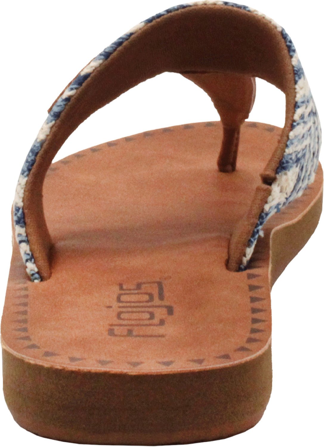 Flojos Women's Grace Raffia Hooded Flip Flops