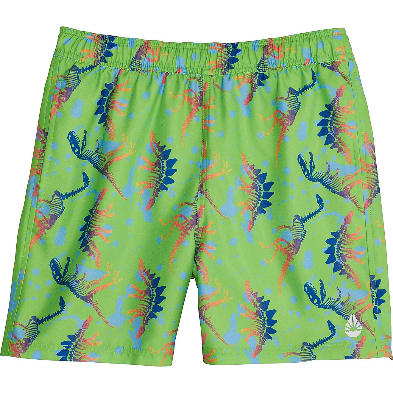 O'Rageous Boys' Bubble Sharks Print Elastic Boardshorts                                                                          - view number 1