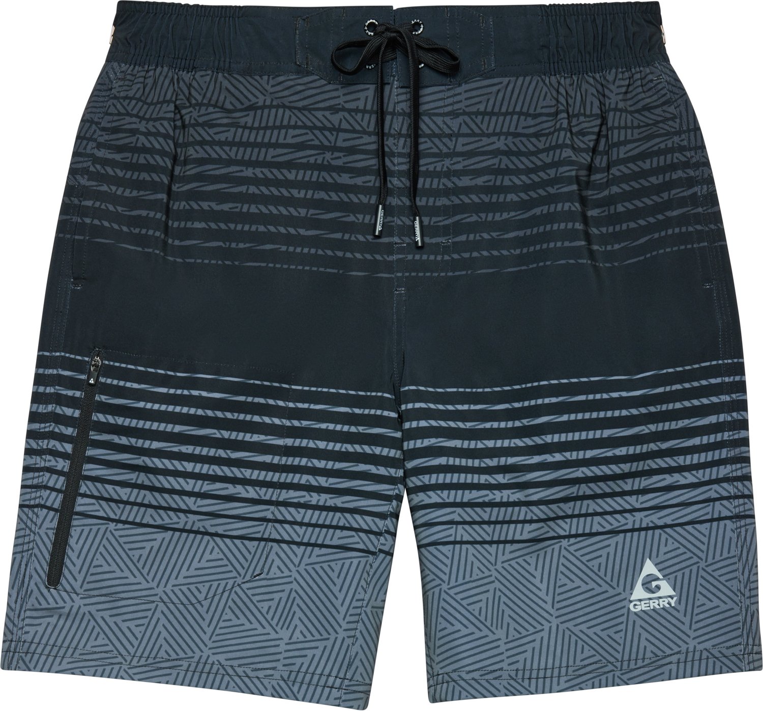 P Logo Reflective Swim Shorts