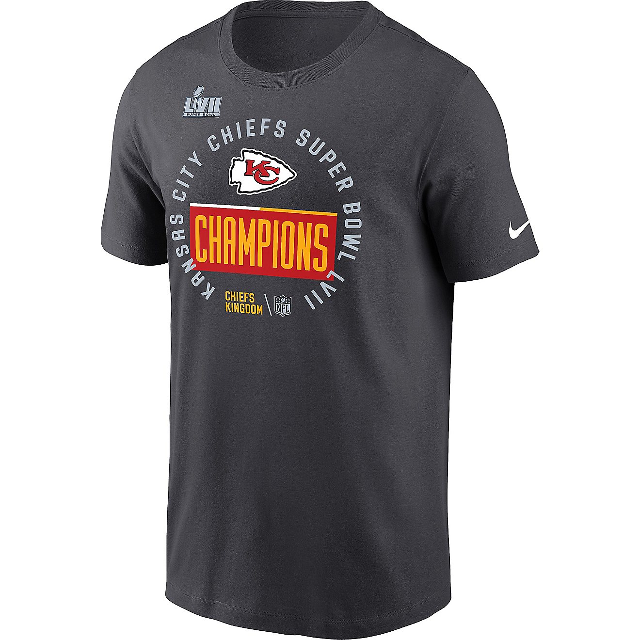 Nike Men’s Kansas City Chiefs ’22 Super Bowl LVII Champs Trophy Graphic T-shirt                                              - view number 1